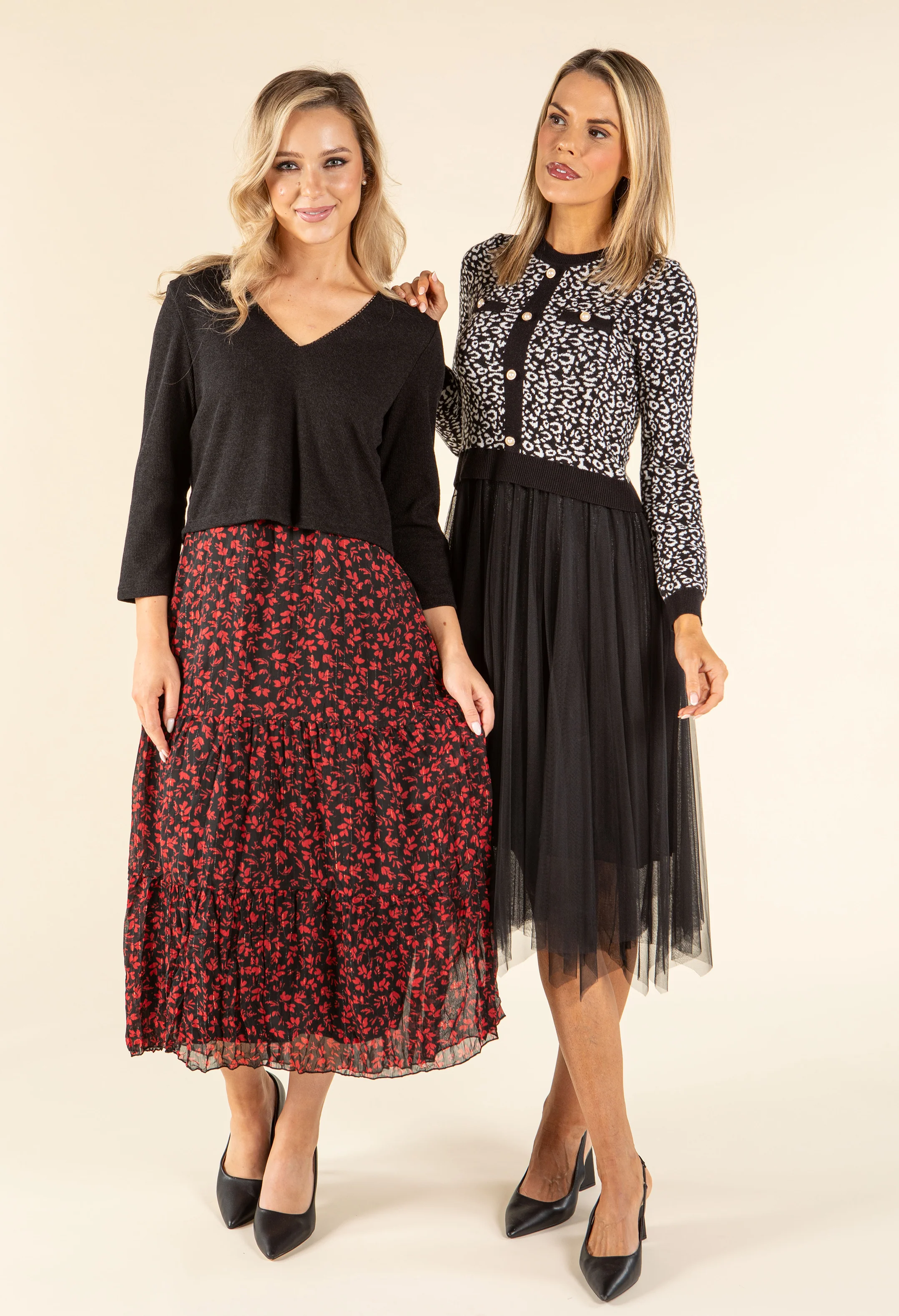 2 in 1 Look Tulle Dress - Image 6