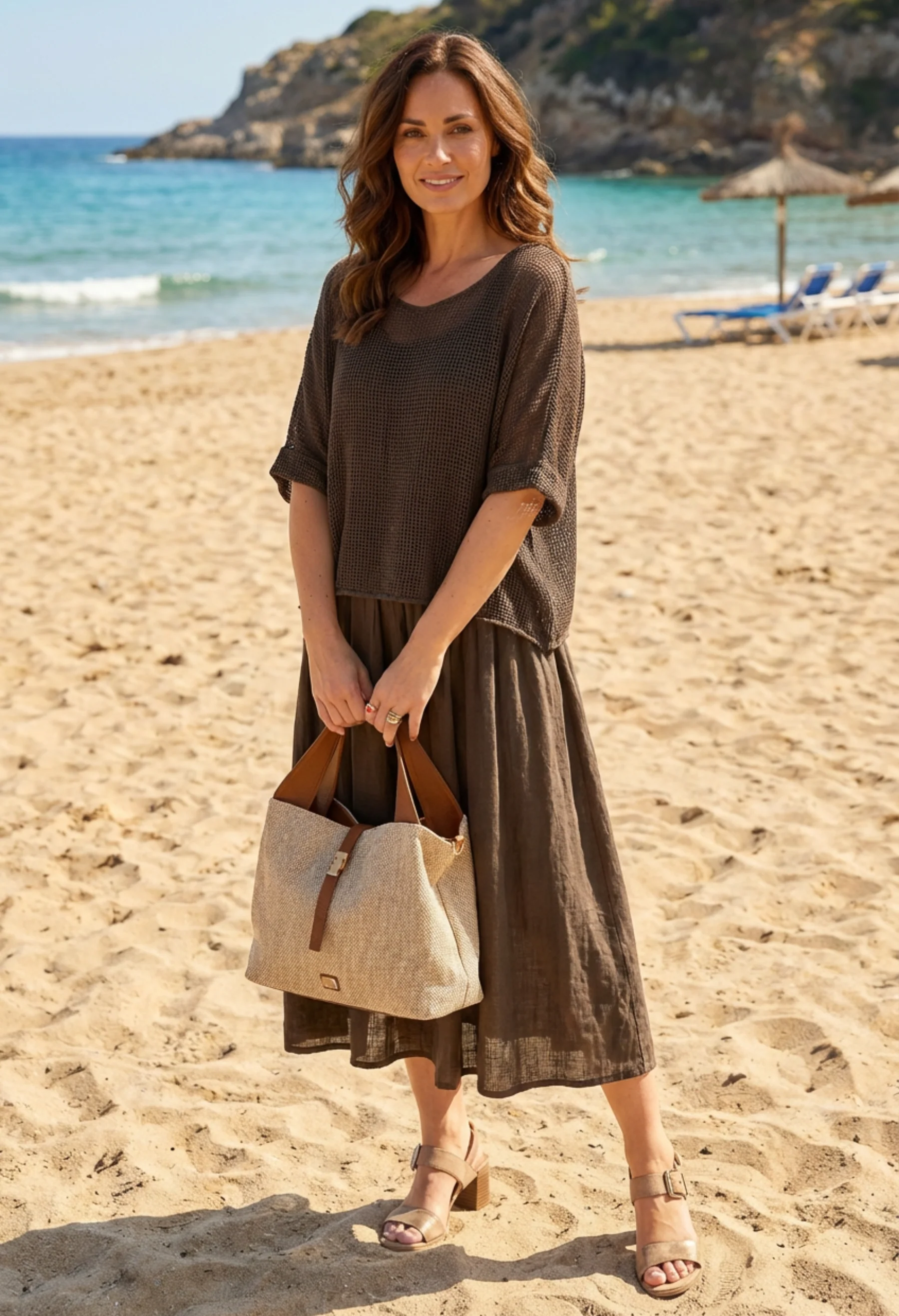 2 in 1 Summer Midi Dress - Image 21