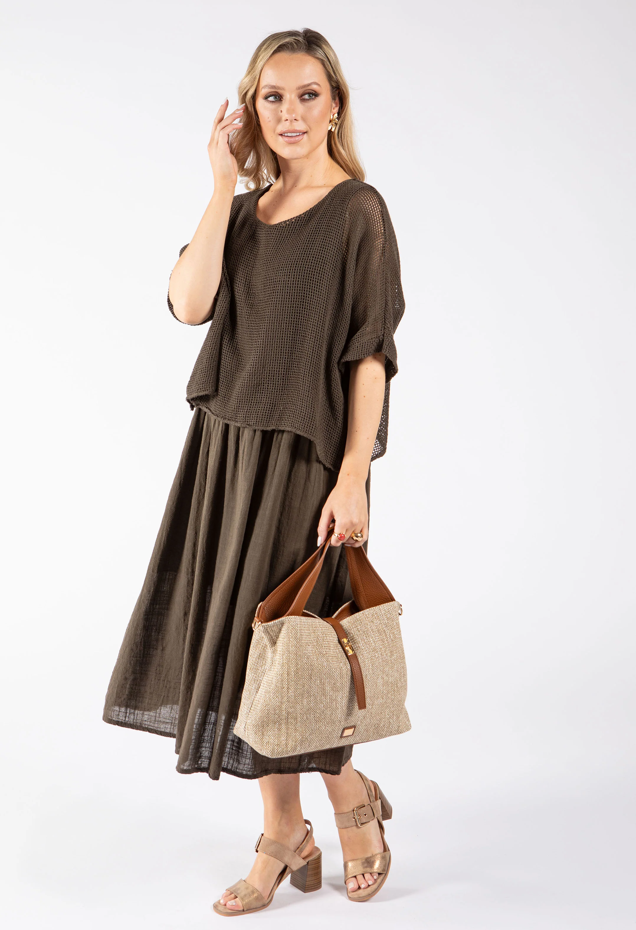 2 in 1 Summer Midi Dress - Image 22