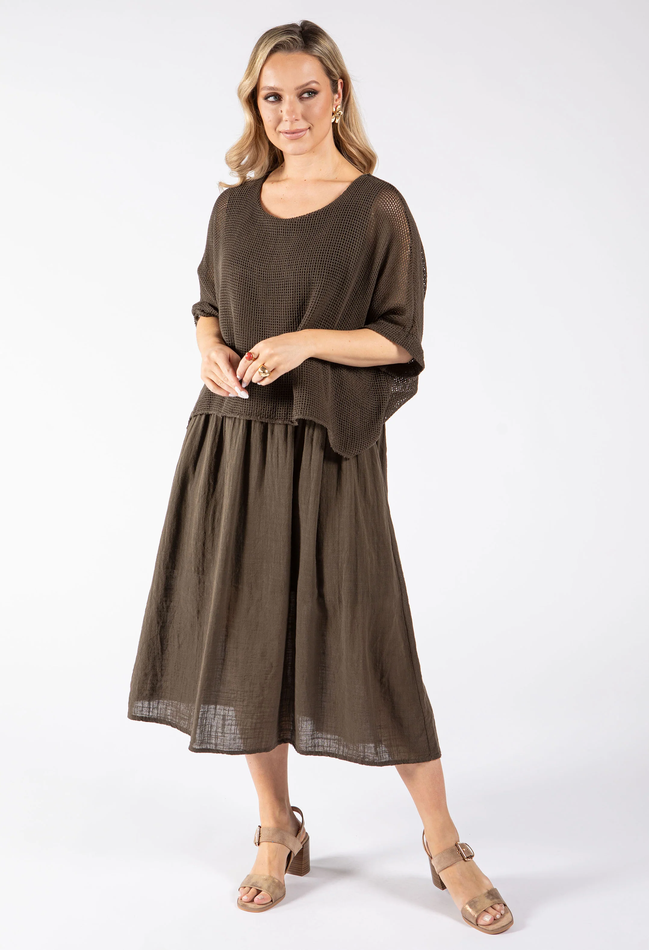 2 in 1 Summer Midi Dress - Image 24