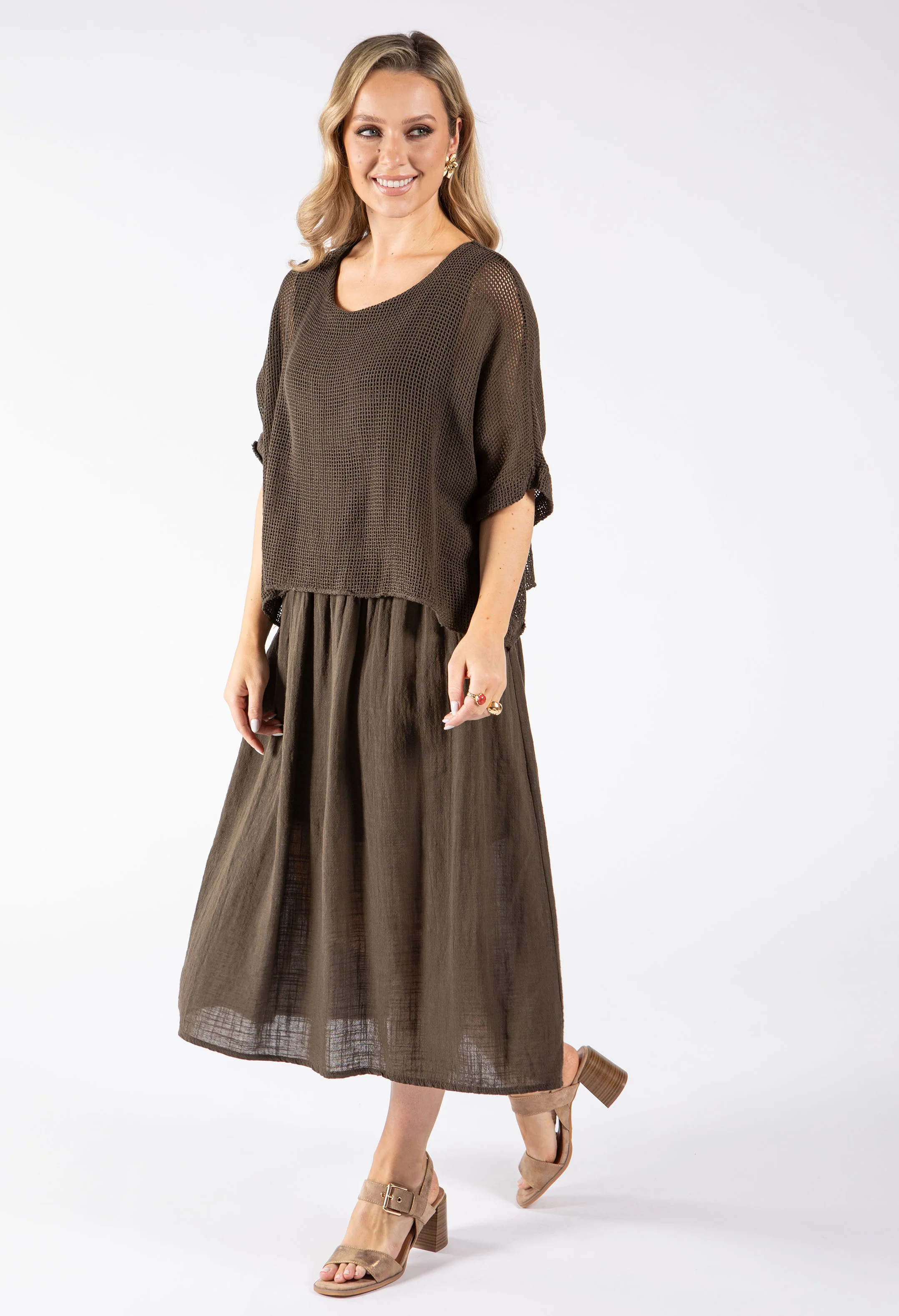 2 in 1 Summer Midi Dress - Image 25