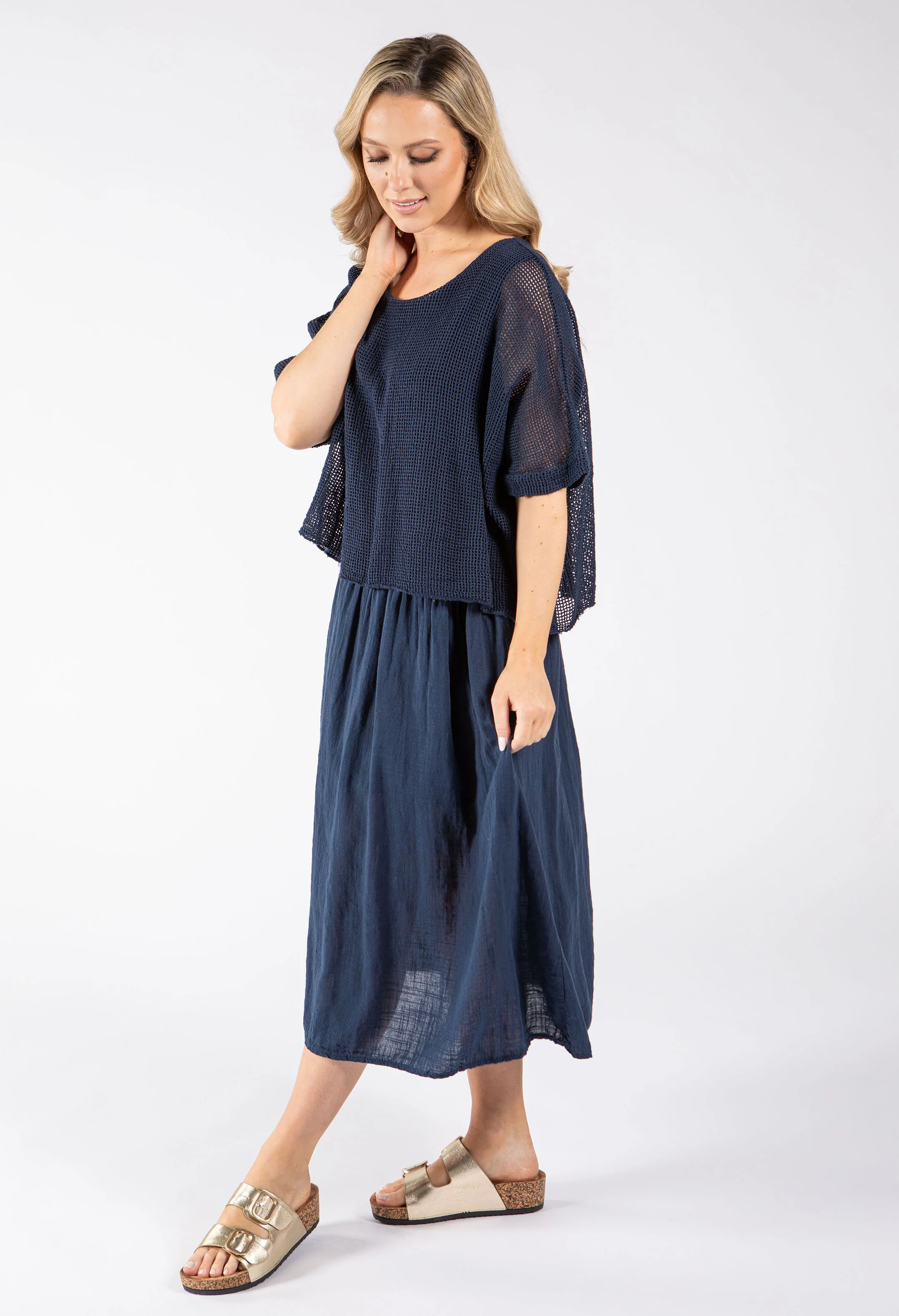 2 in 1 Summer Midi Dress - Image 37