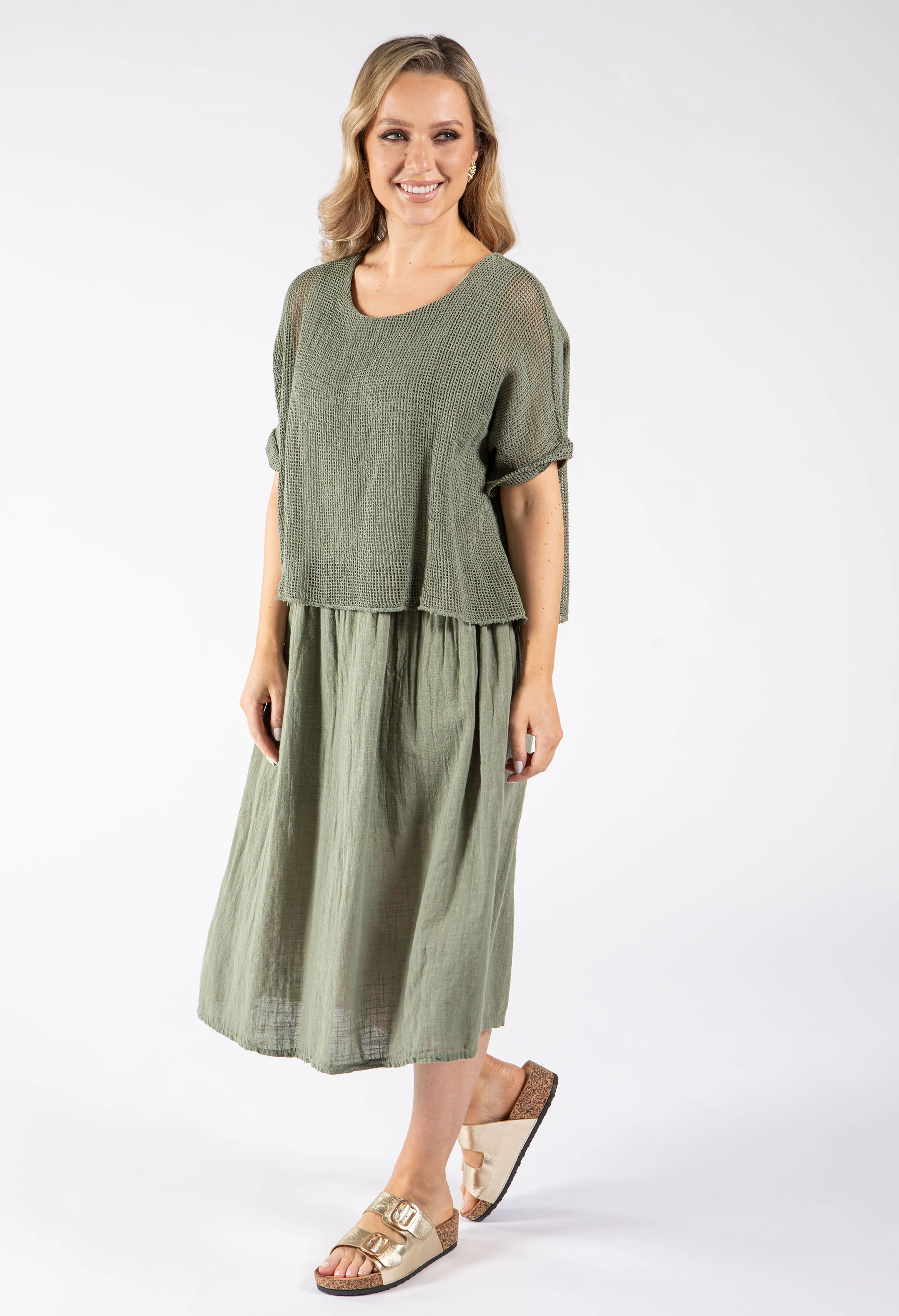 2 in 1 Summer Midi Dress - Image 6