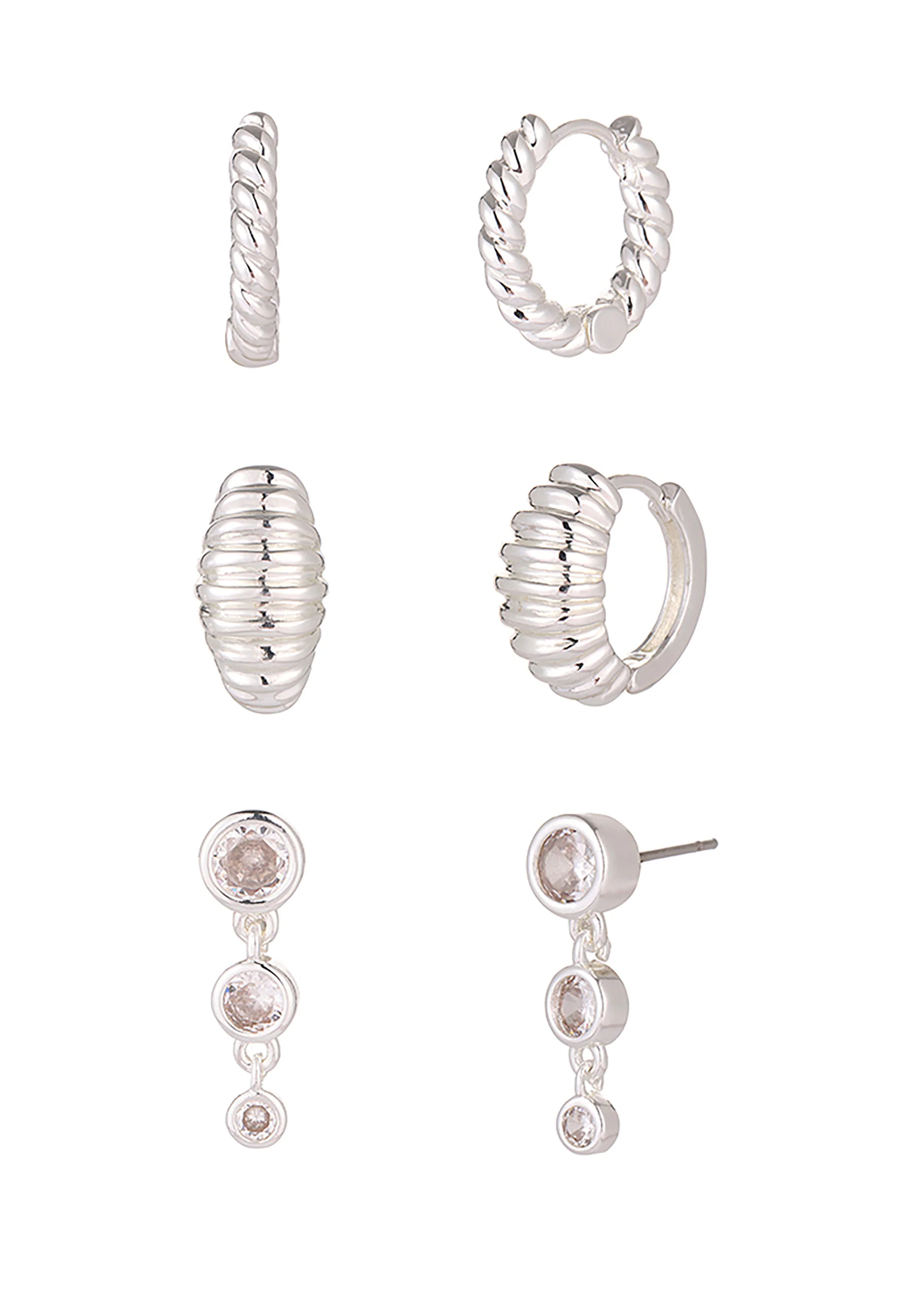 3 Set of Mini Hoop Earrings