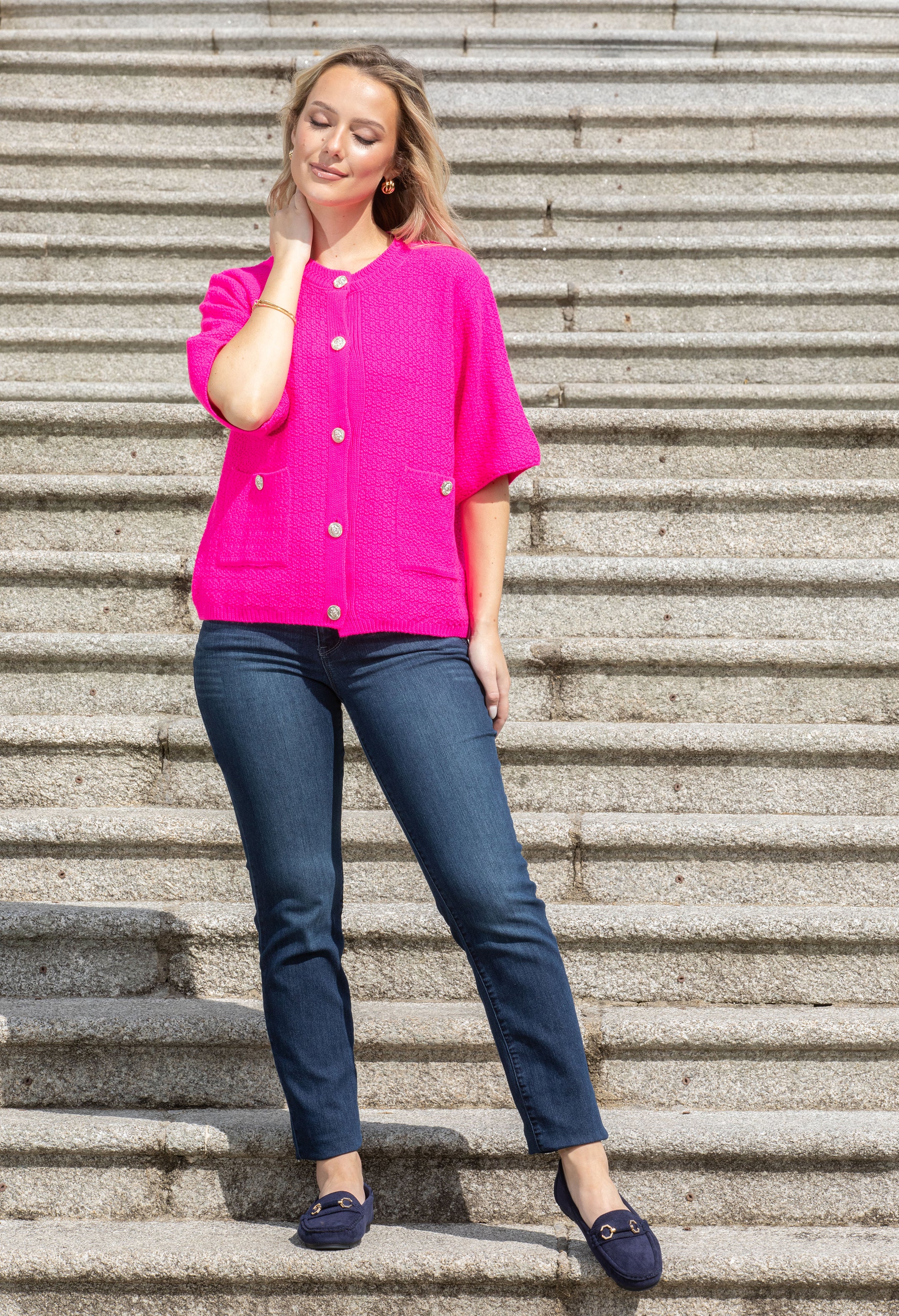 "Ab"solution® High Rise Artisanal Denim Itty Bitty Boot Jean - Image 4