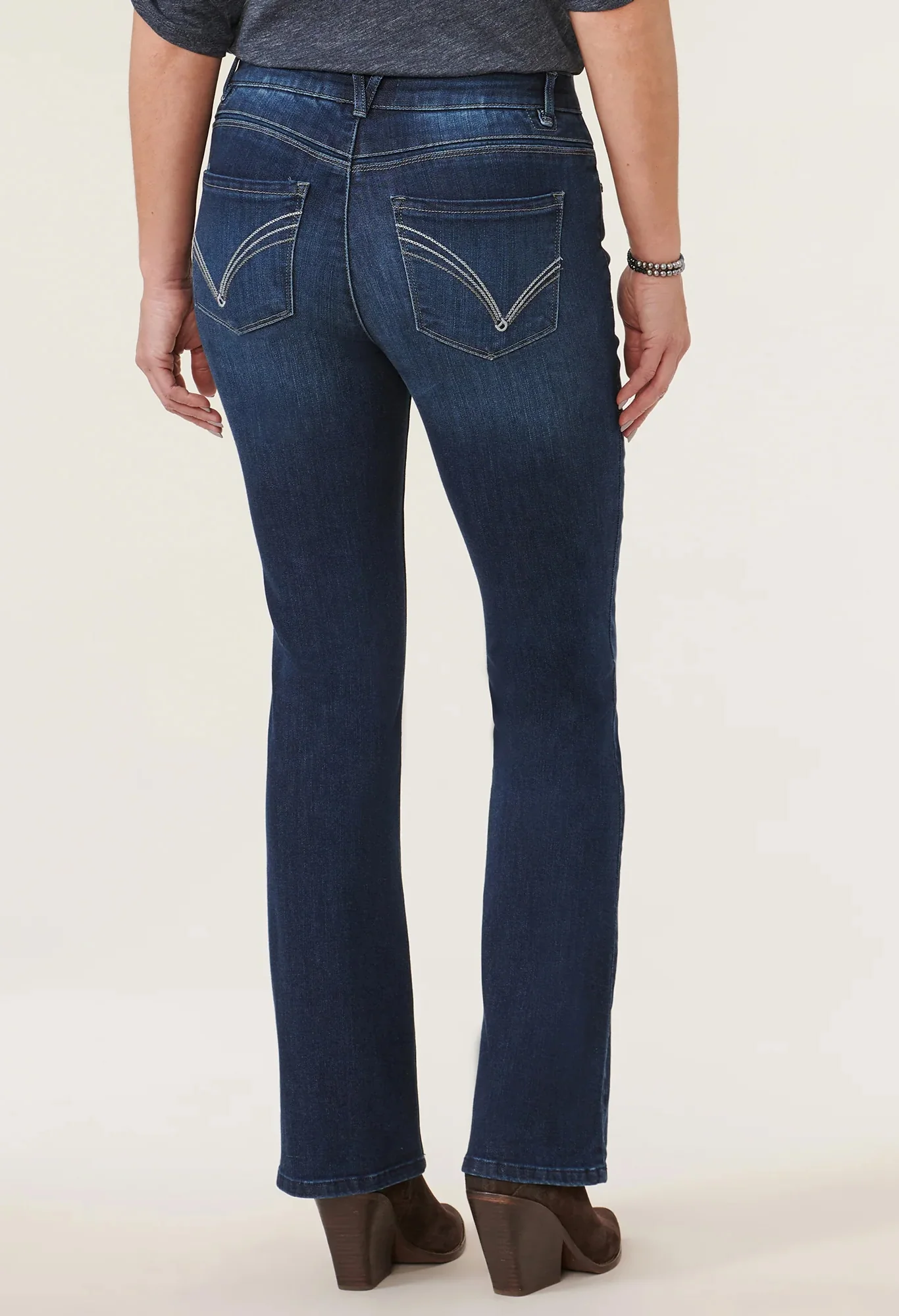 "Ab"solution® High Rise Itty Bitty Boot Jean - Image 5