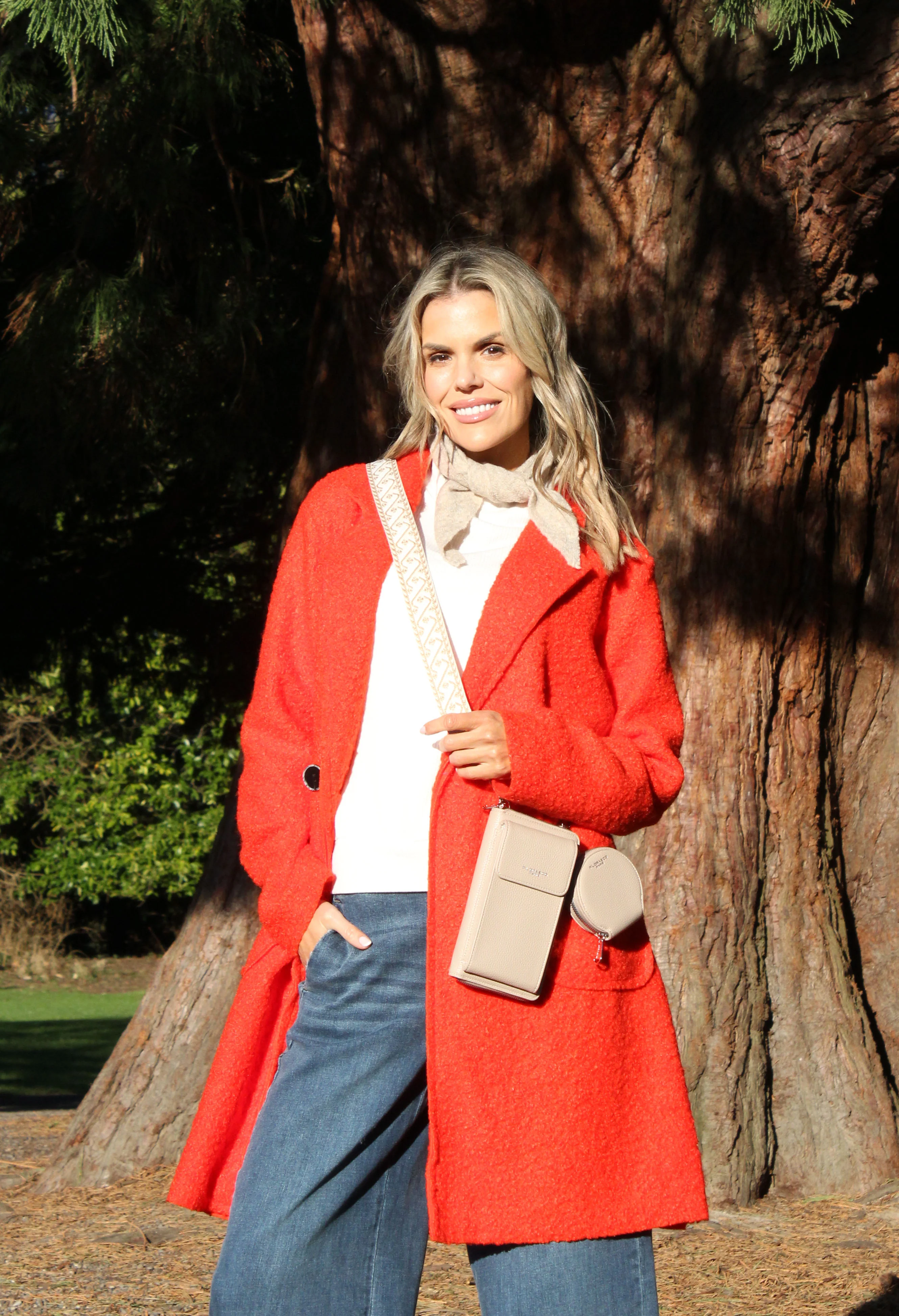 Soft Boucle Trench Coat - Image 16