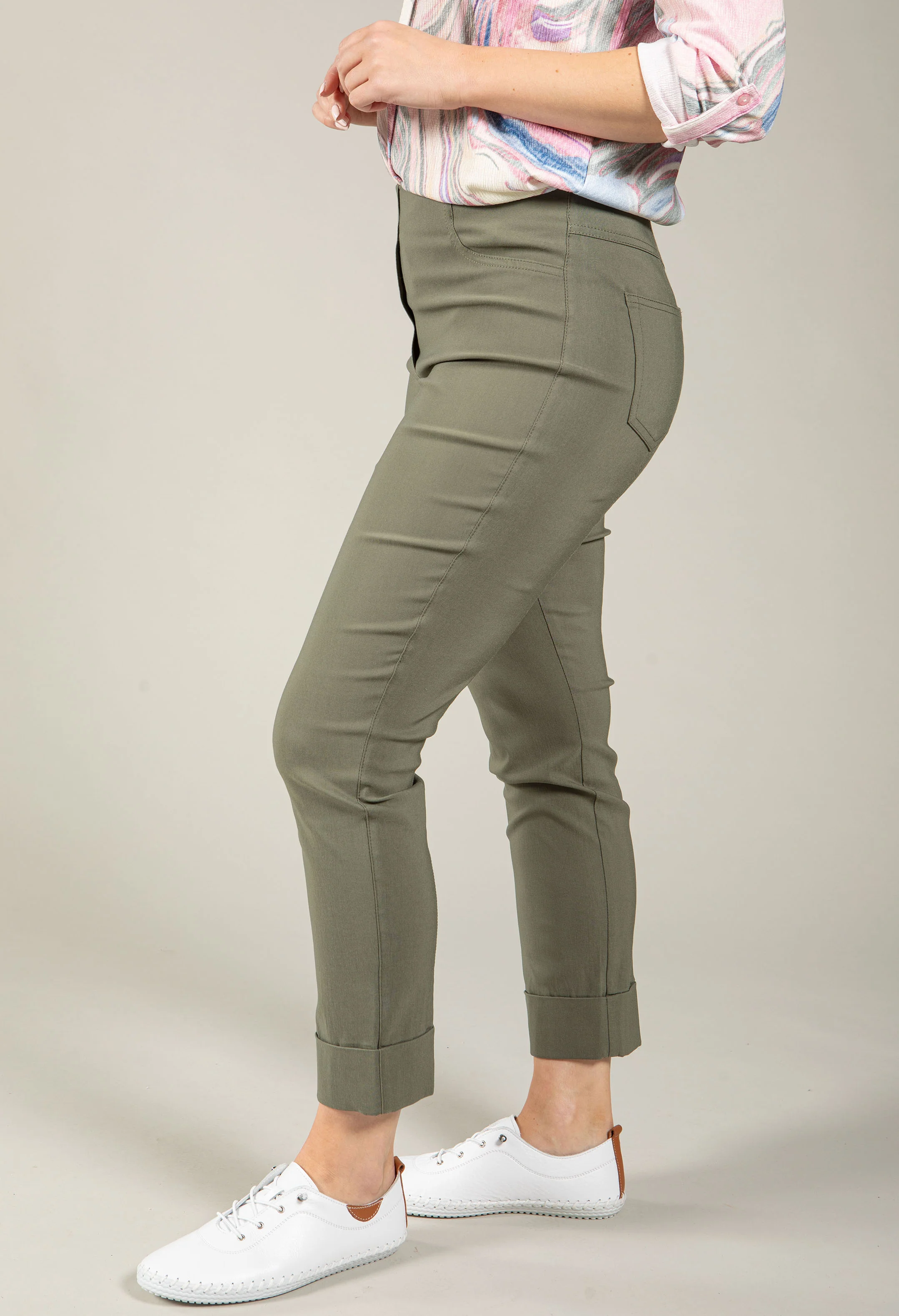 Angelika Slim Fit 7/8 Trousers - Image 16