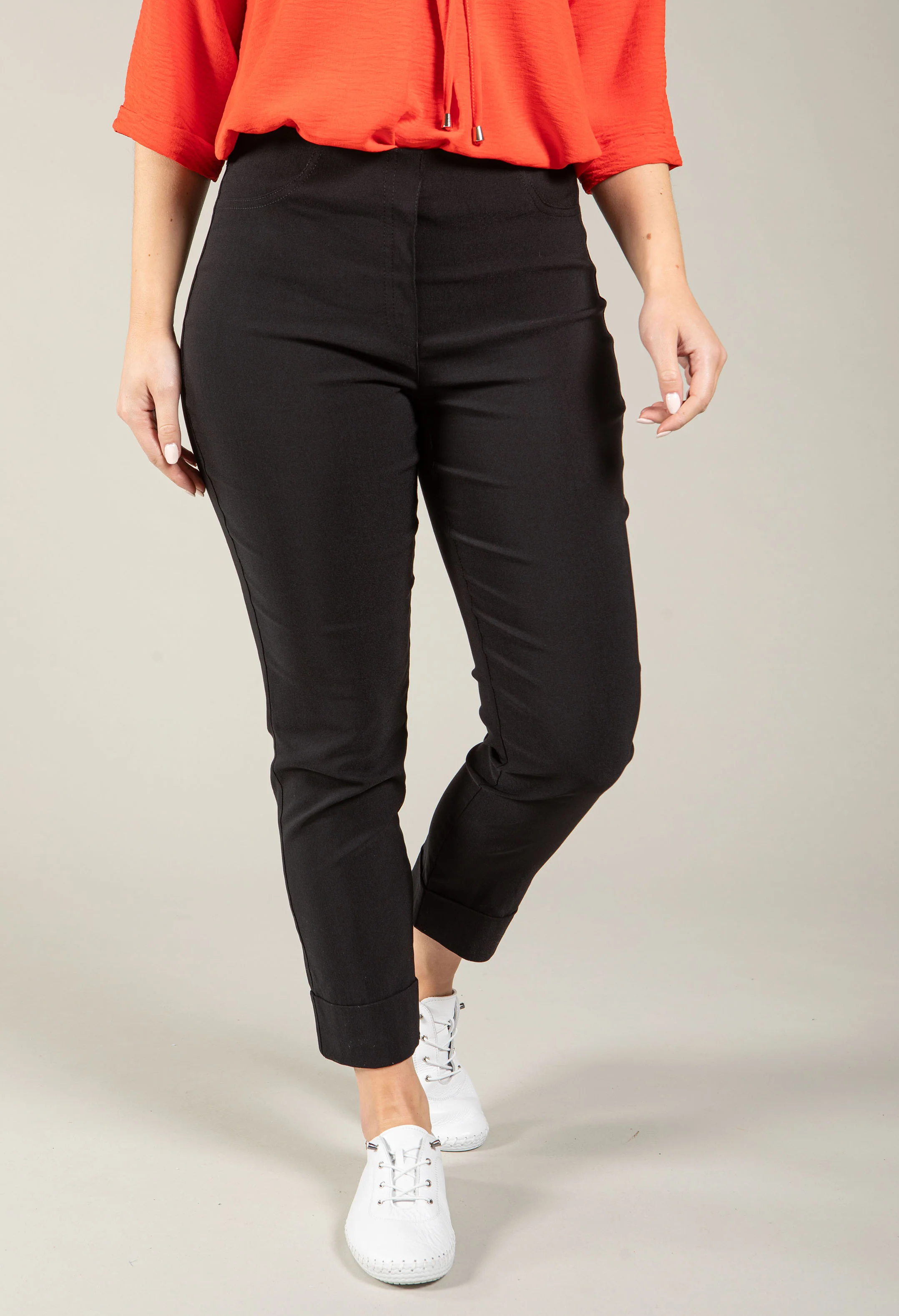 Angelika Slim Fit 7/8 Trousers - Image 18