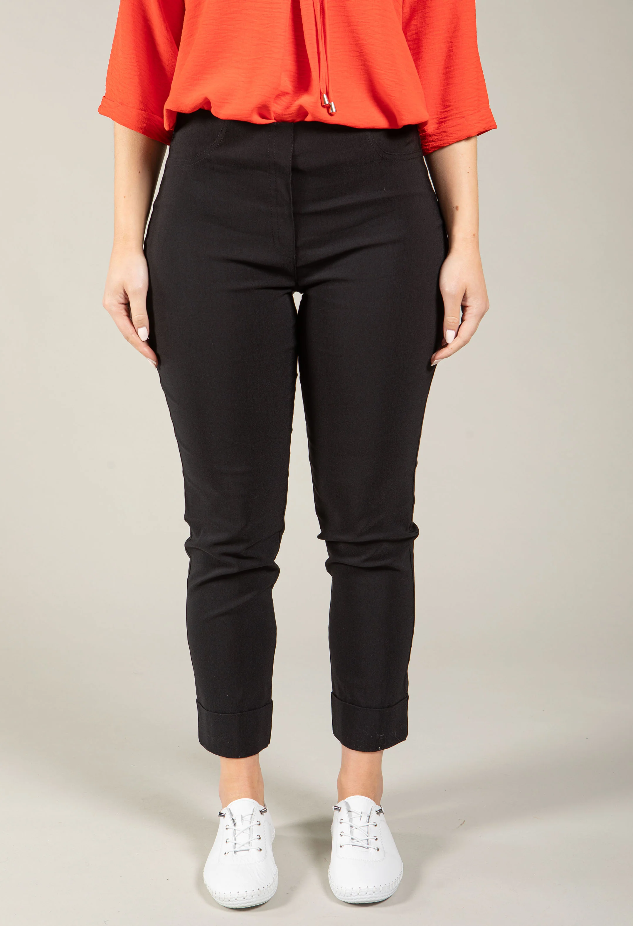 Angelika Slim Fit 7/8 Trousers - Image 19