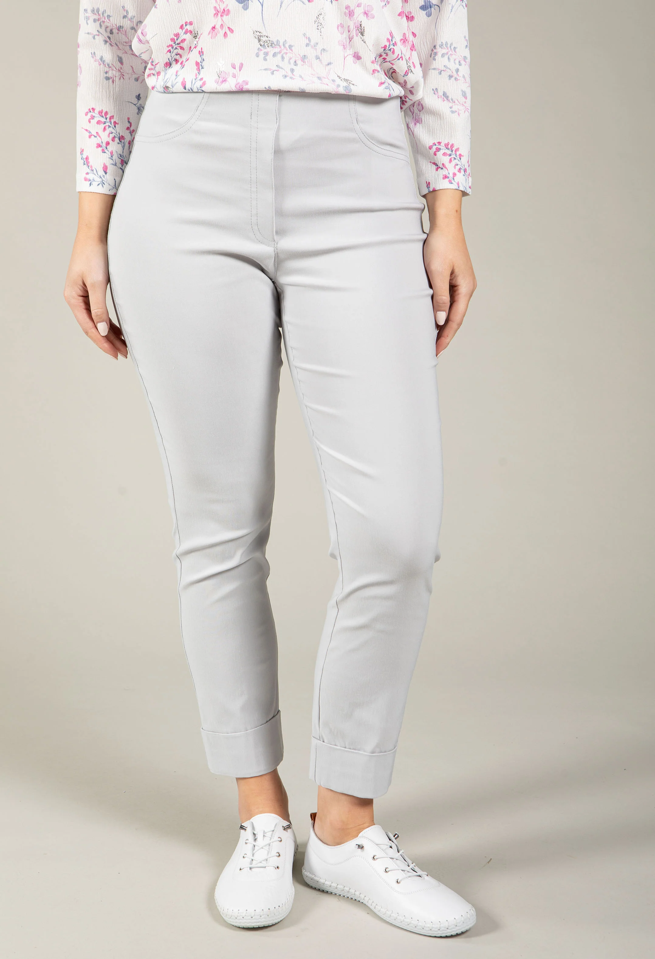 Angelika Slim Fit 7/8 Trousers - Image 22