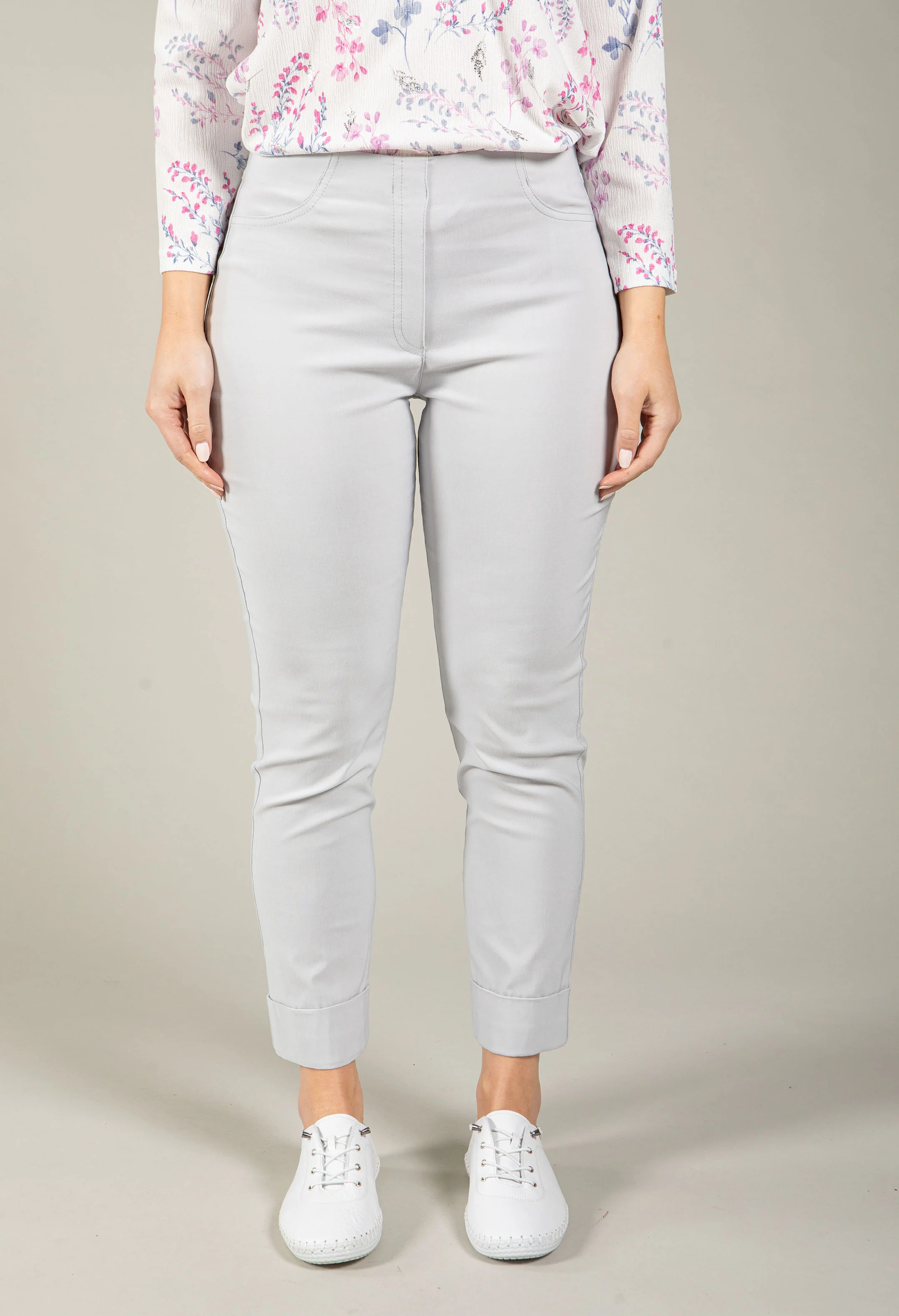 Angelika Slim Fit 7/8 Trousers - Image 23
