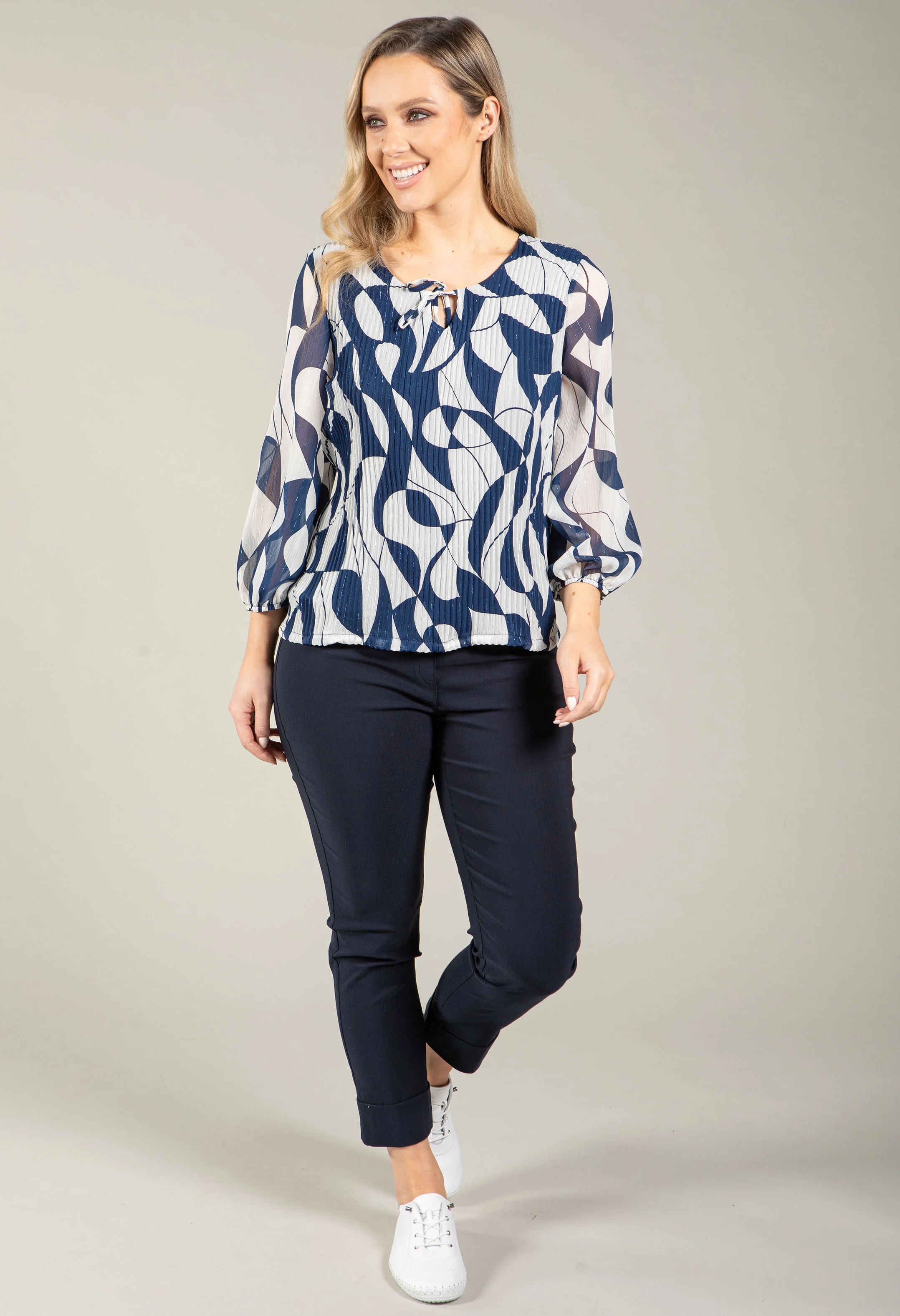 Angelika Slim Fit 7/8 Trousers - Image 4
