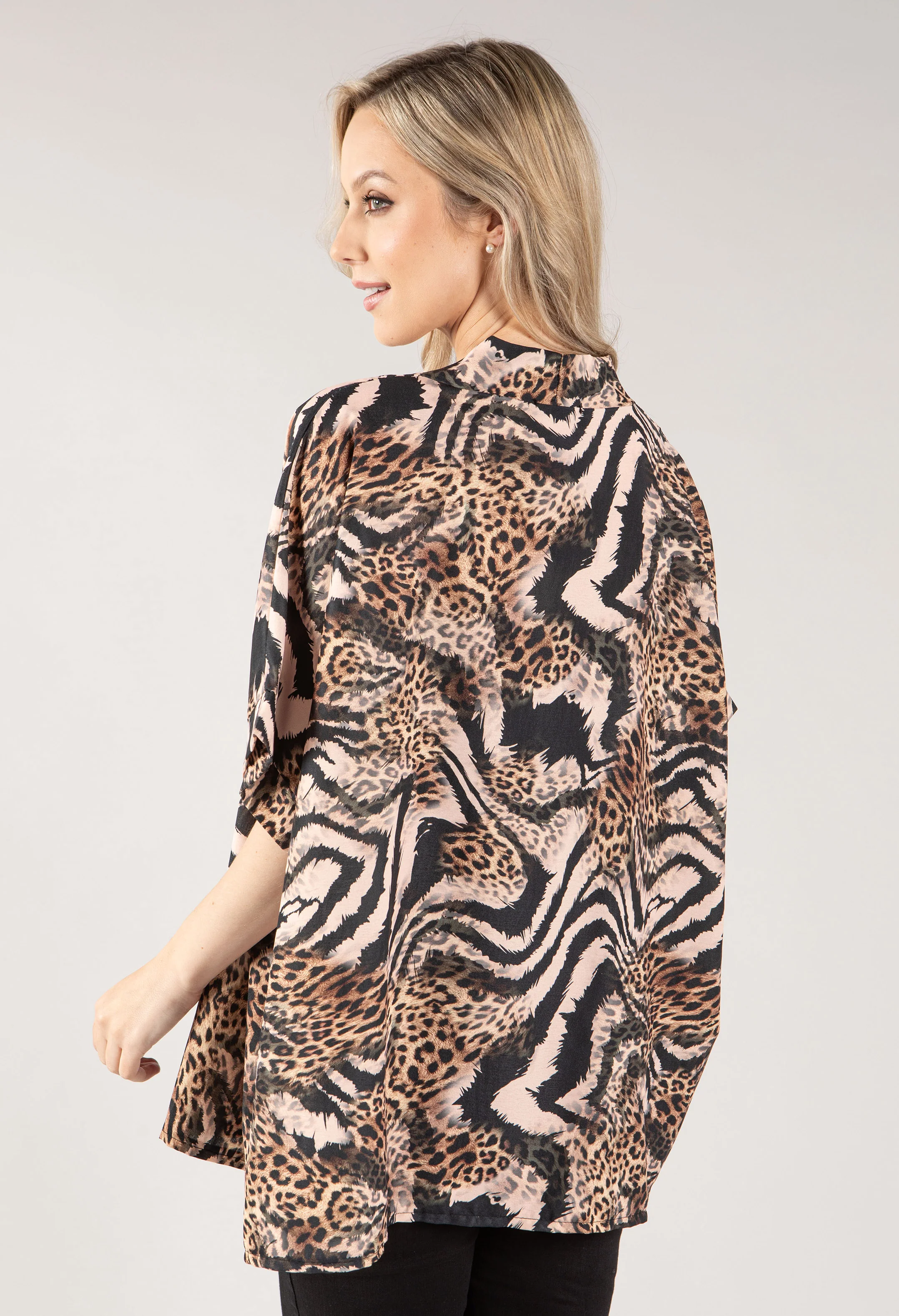Animal Print Overshirt - Image 6
