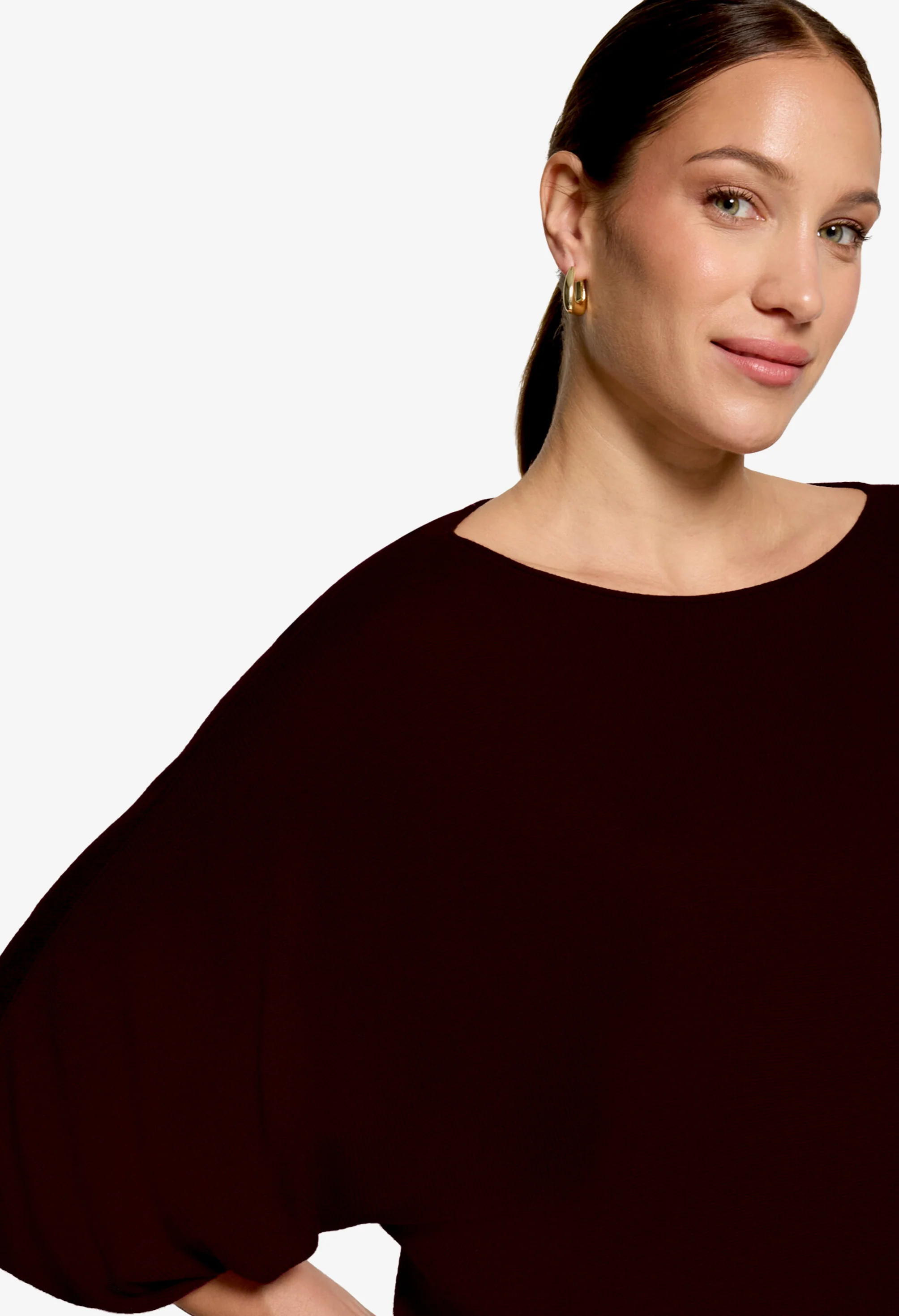 Batwing Sleeve Knit Jumper - Image 2