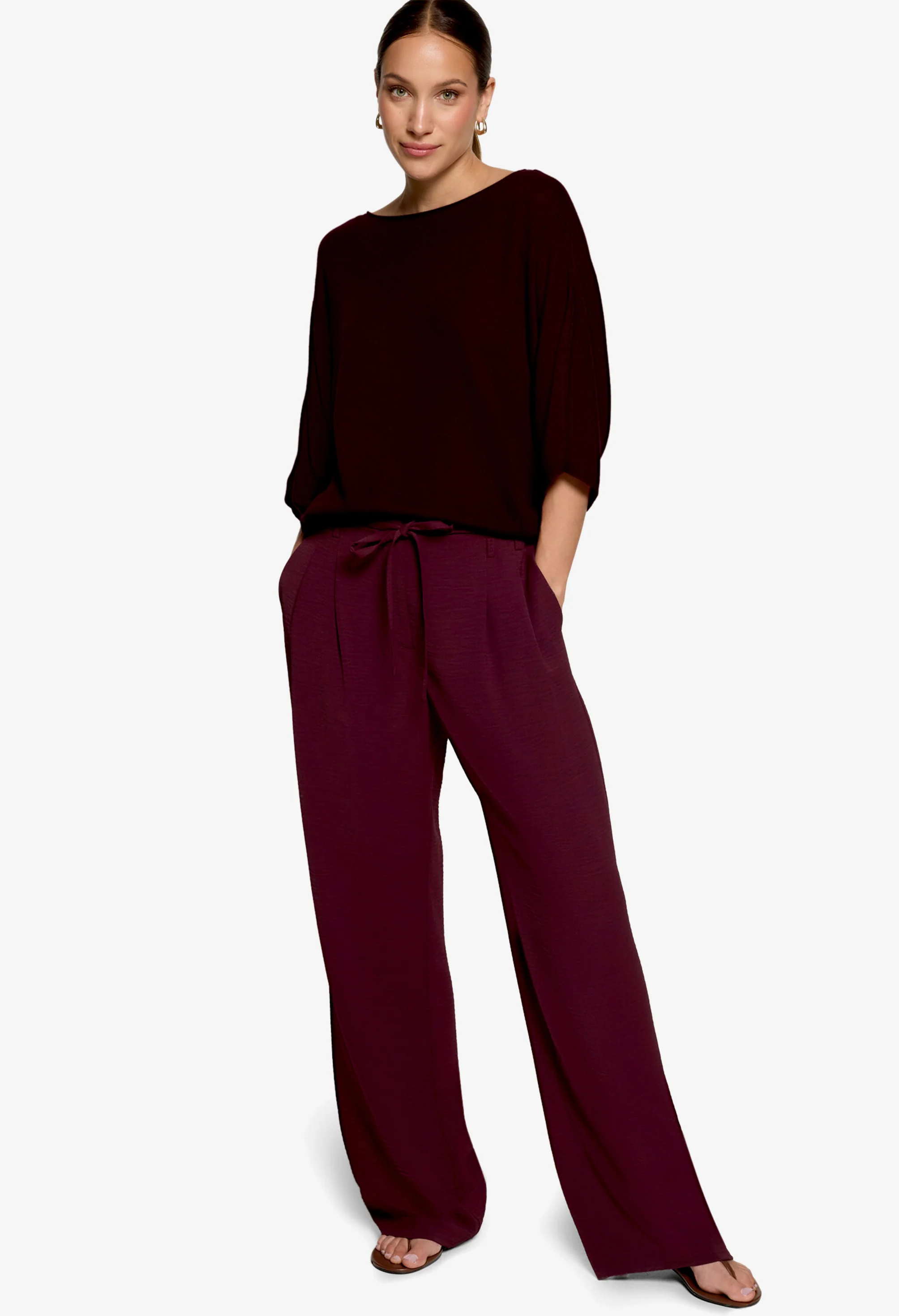 Batwing Sleeve Knit Jumper - Image 4