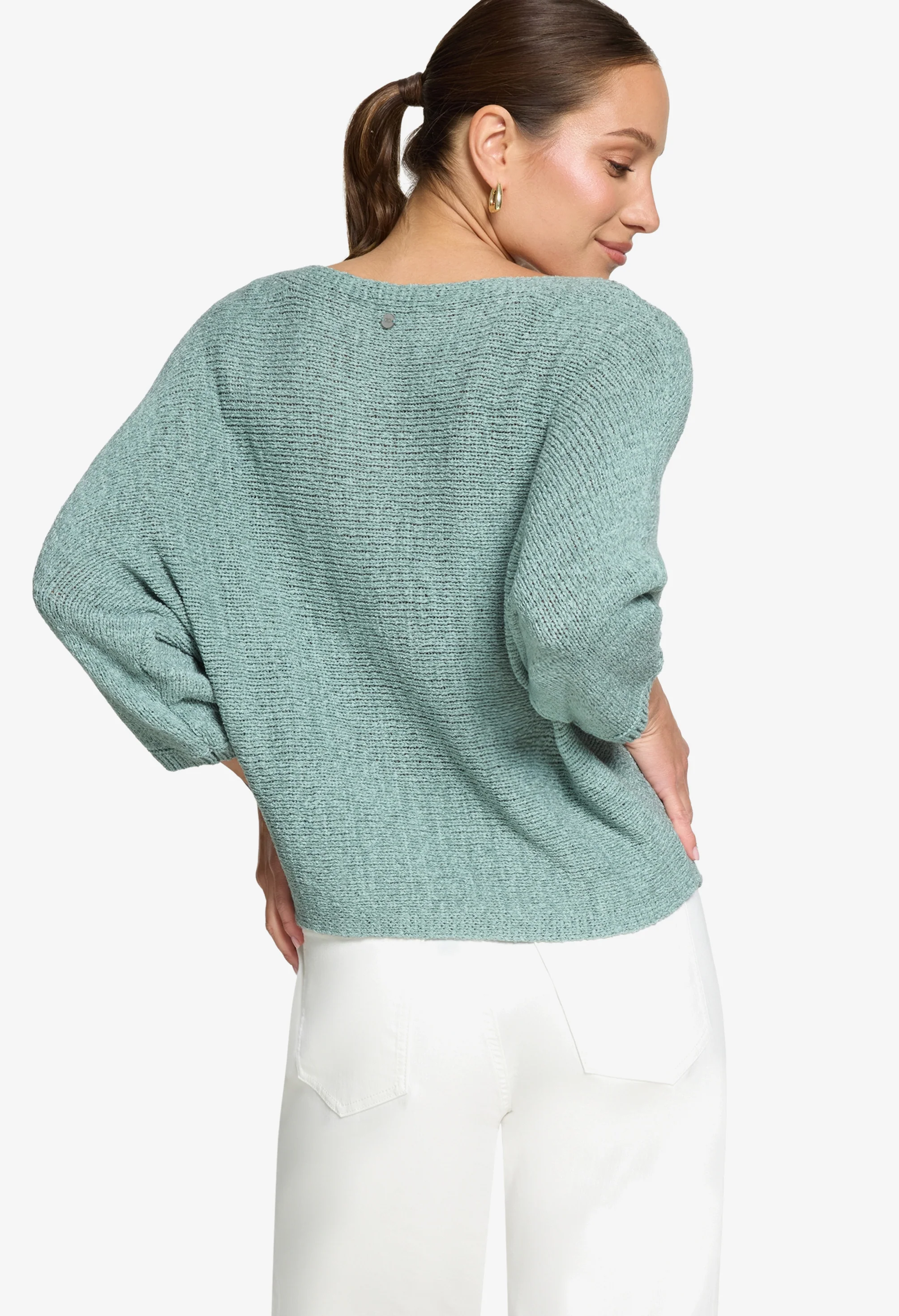 Batwing Sleeve Knit Jumper - Image 2