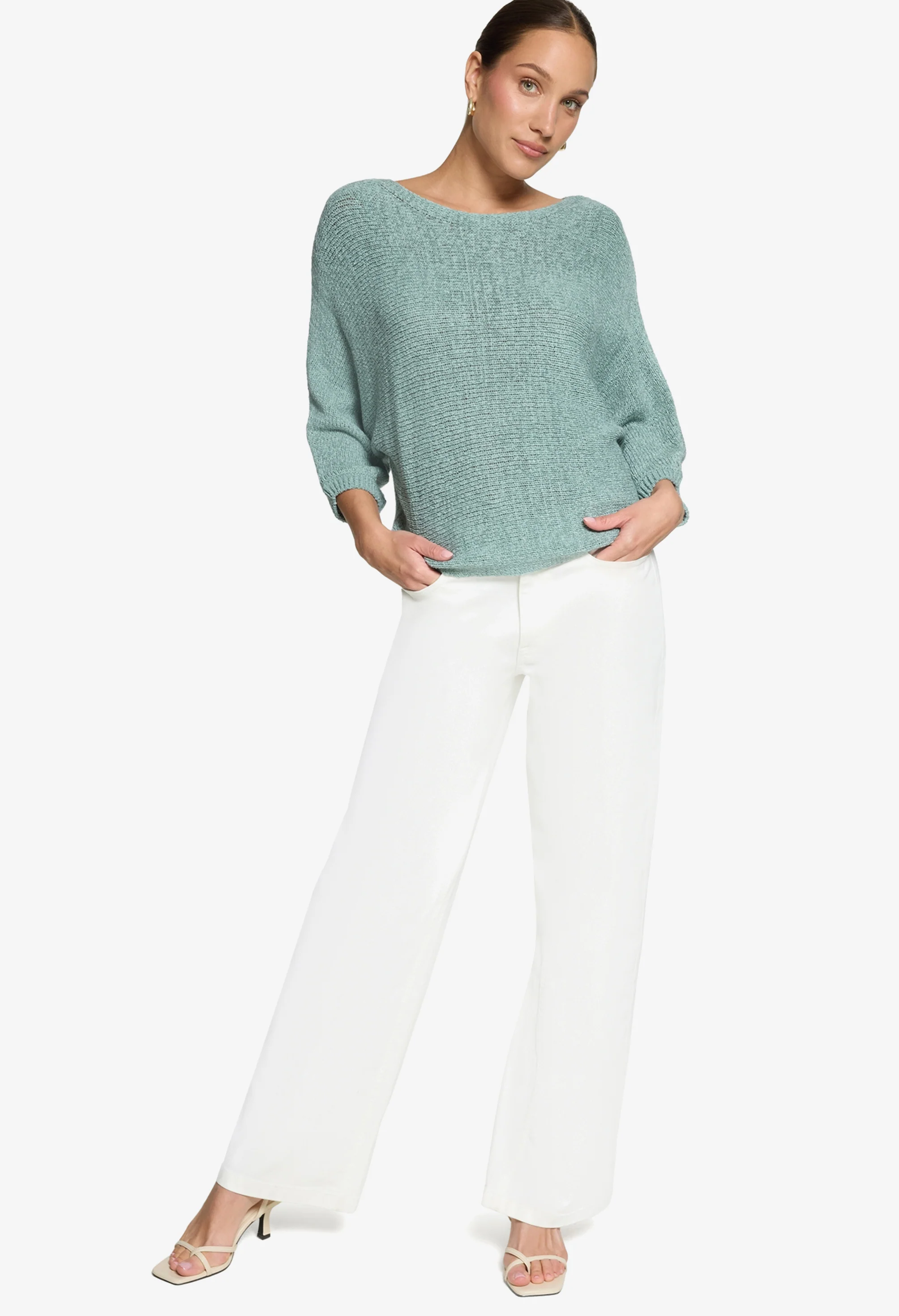 Batwing Sleeve Knit Jumper - Image 3