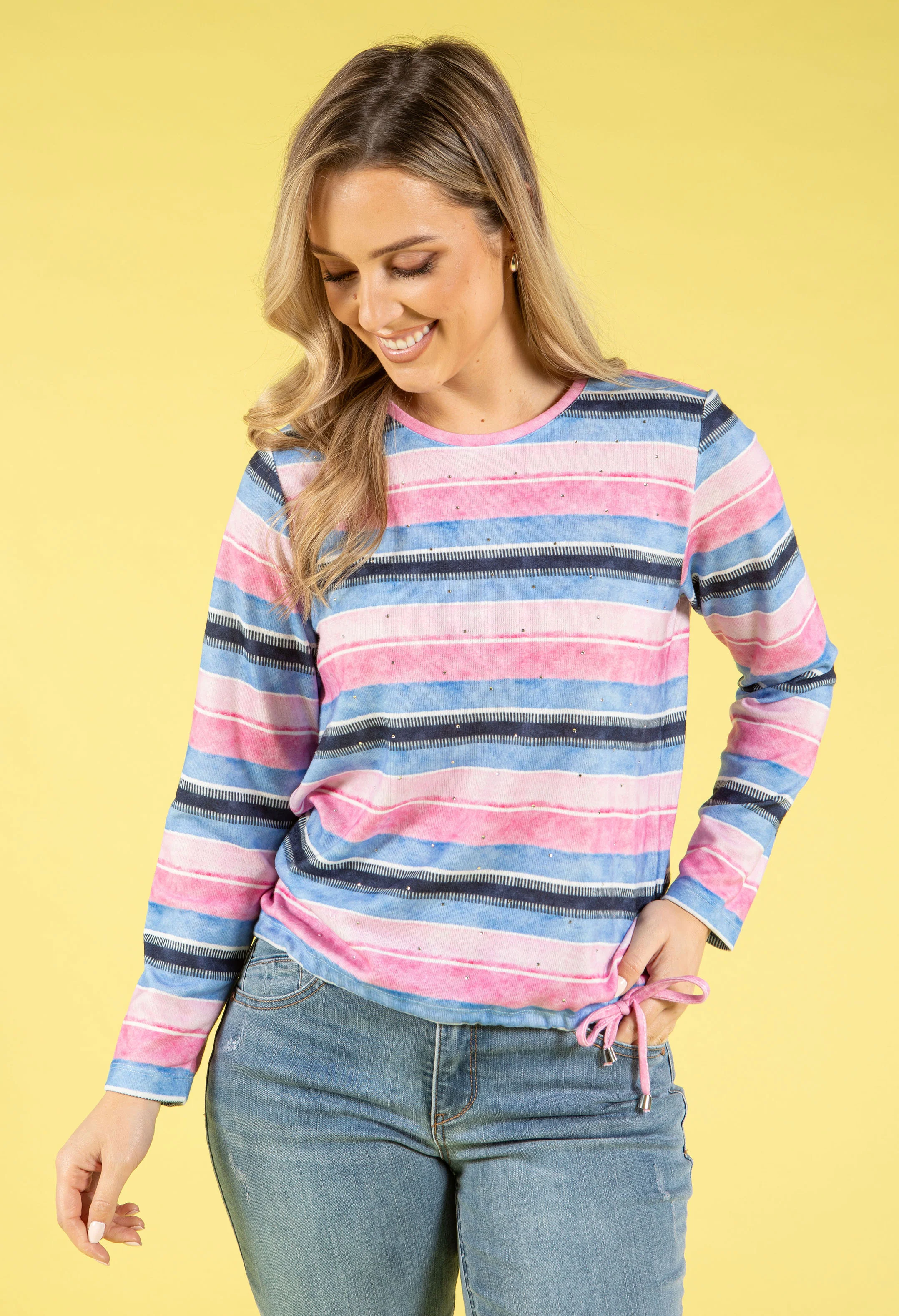 Berty Diamante Knit Top