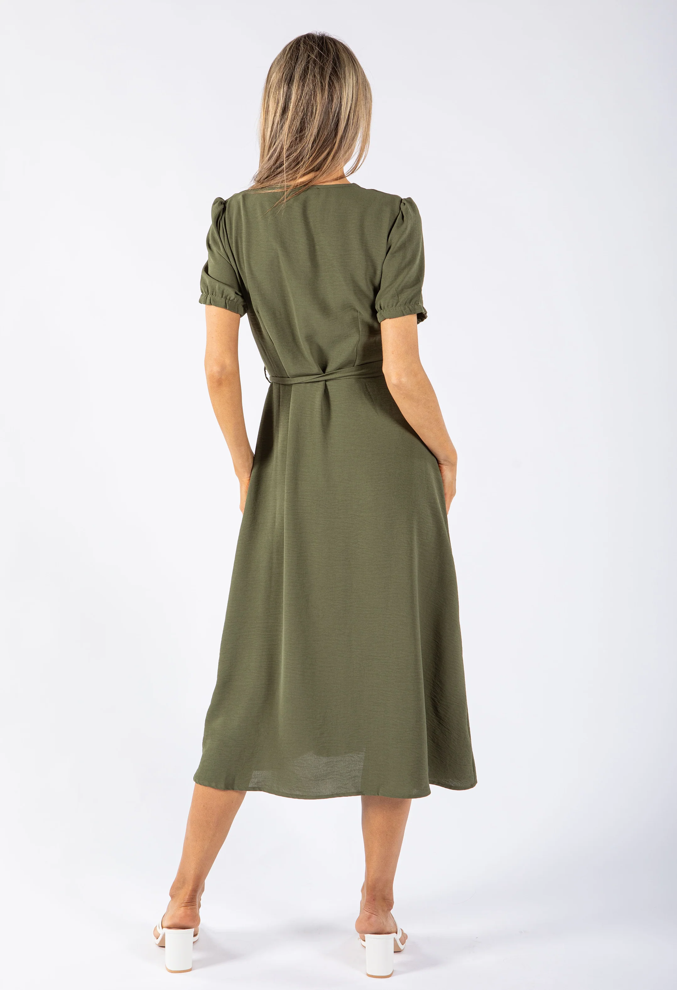 Button Up Midi Dress - Image 9