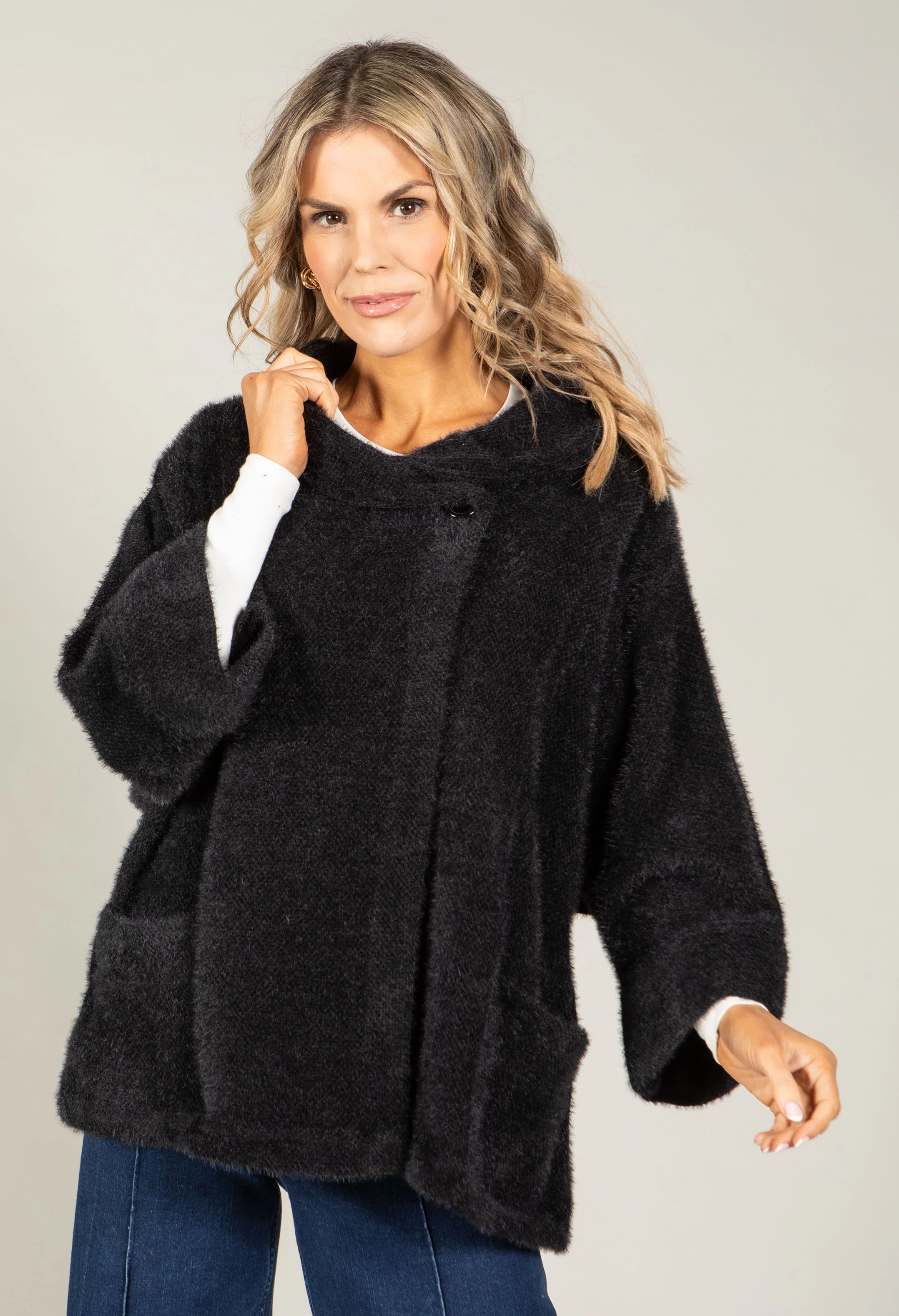 Cape Style Coatigan - Image 6