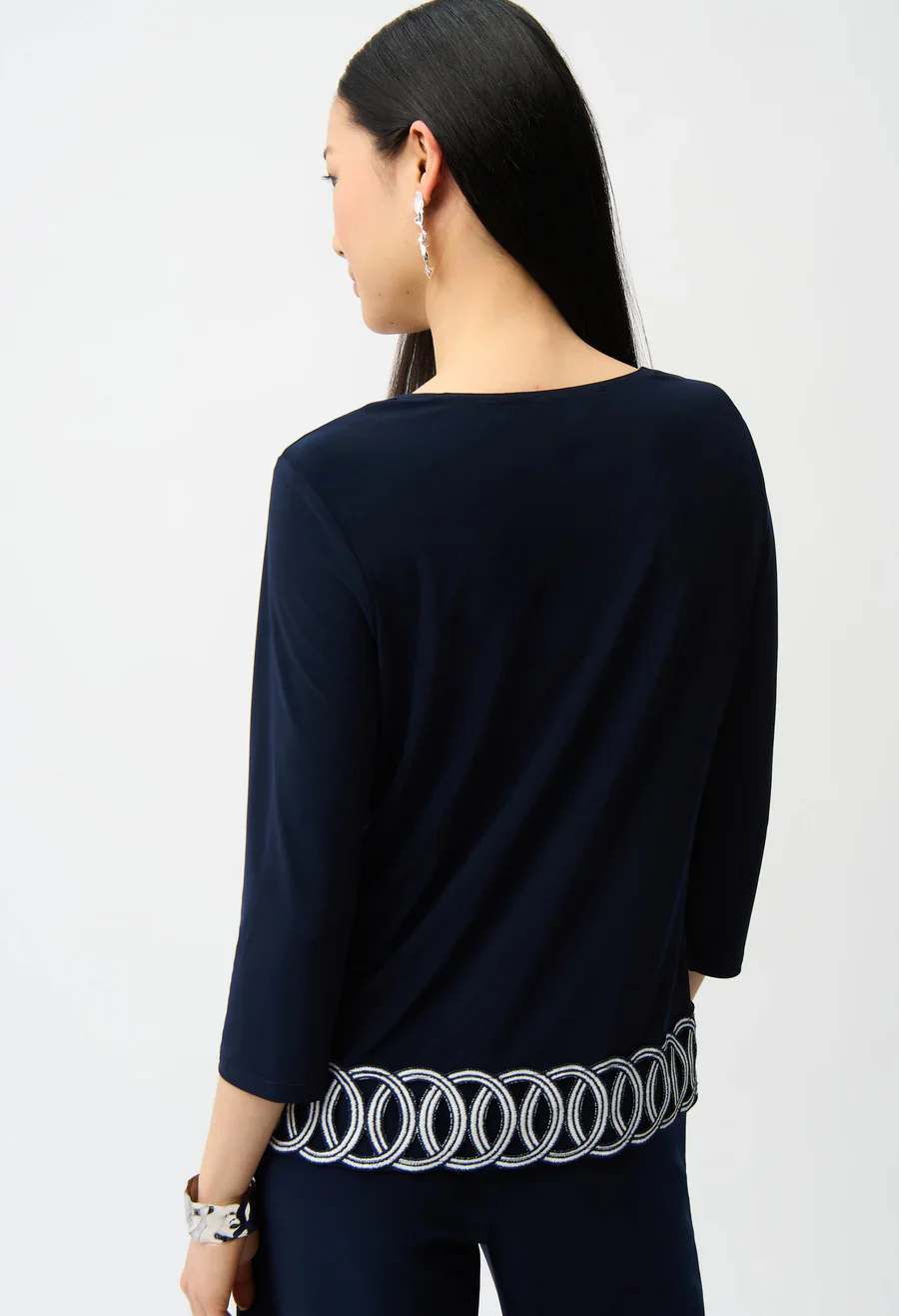 Casual Crew Neck Top - Image 2