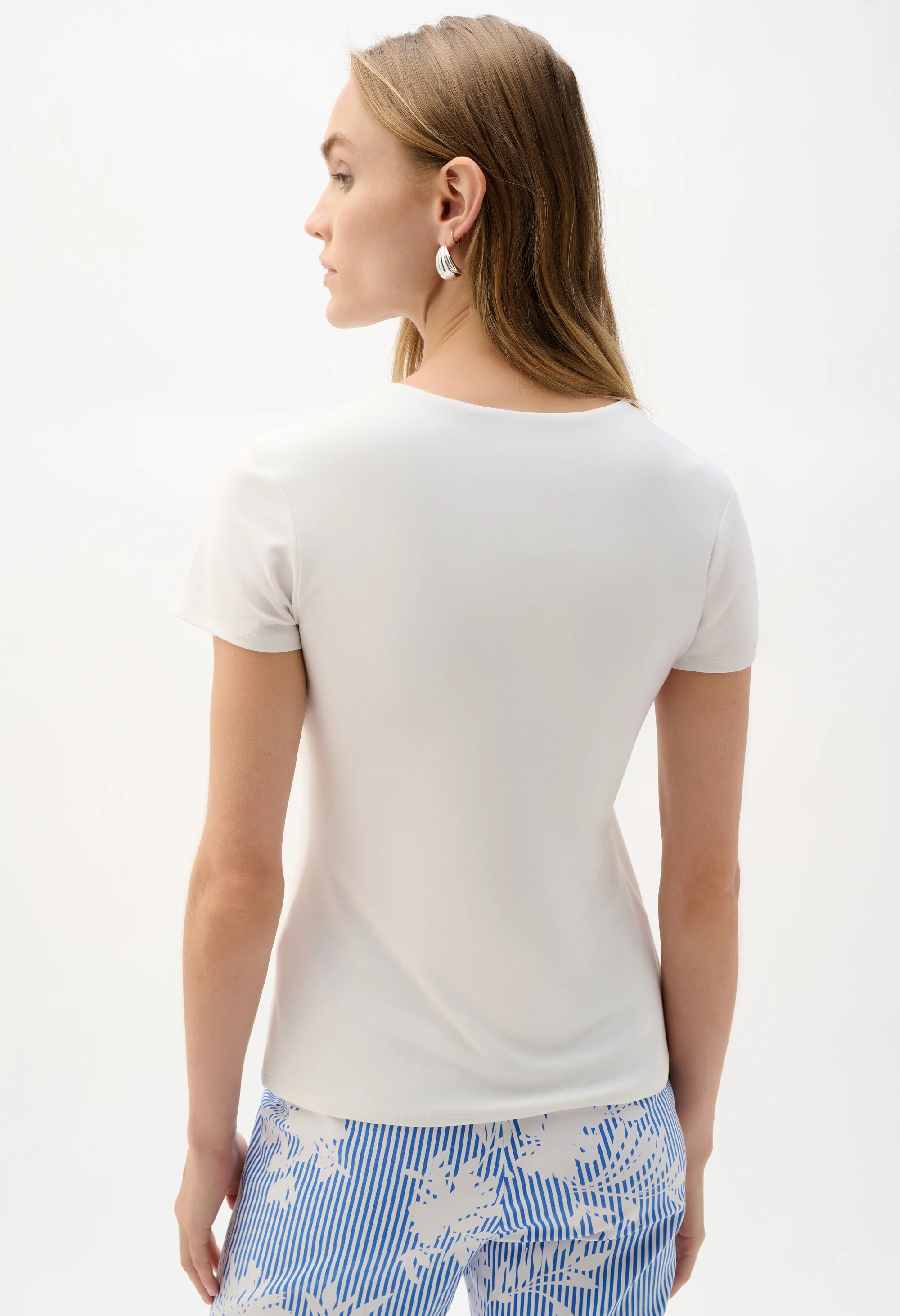 Casual Crew Neck Top - Image 2