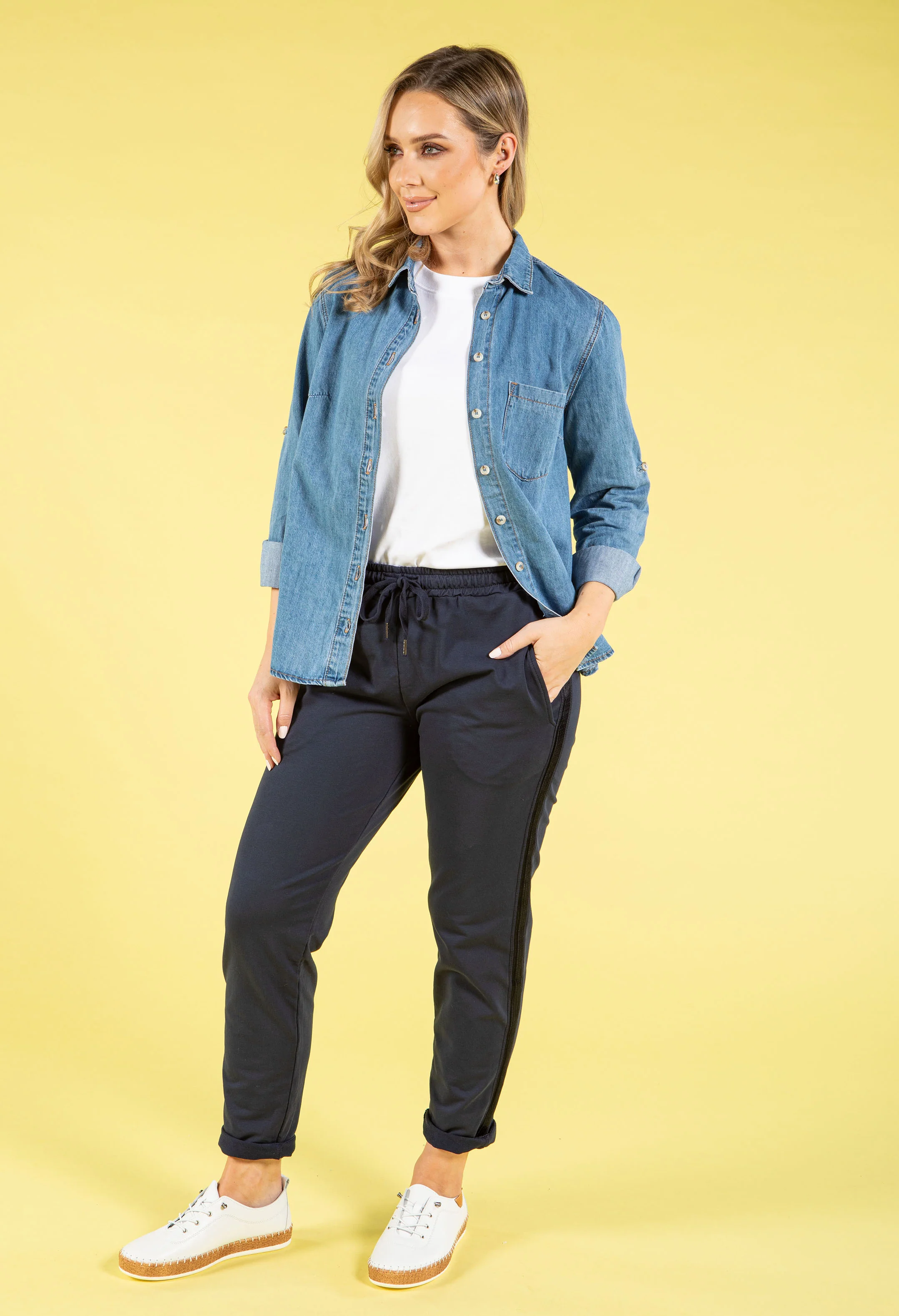 Casual Denim Shirt - Image 4