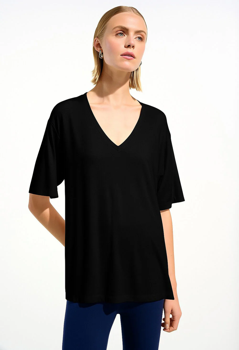 Casual V-neck Top