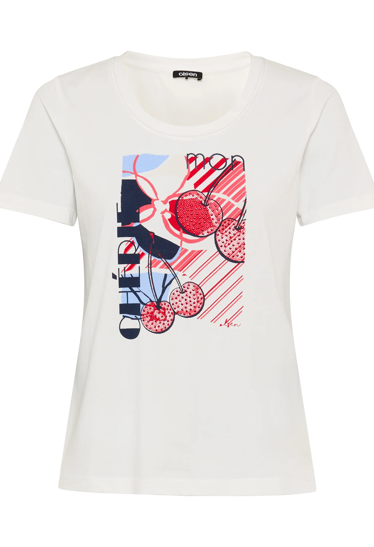Cherry Print T-Shirt - Image 4