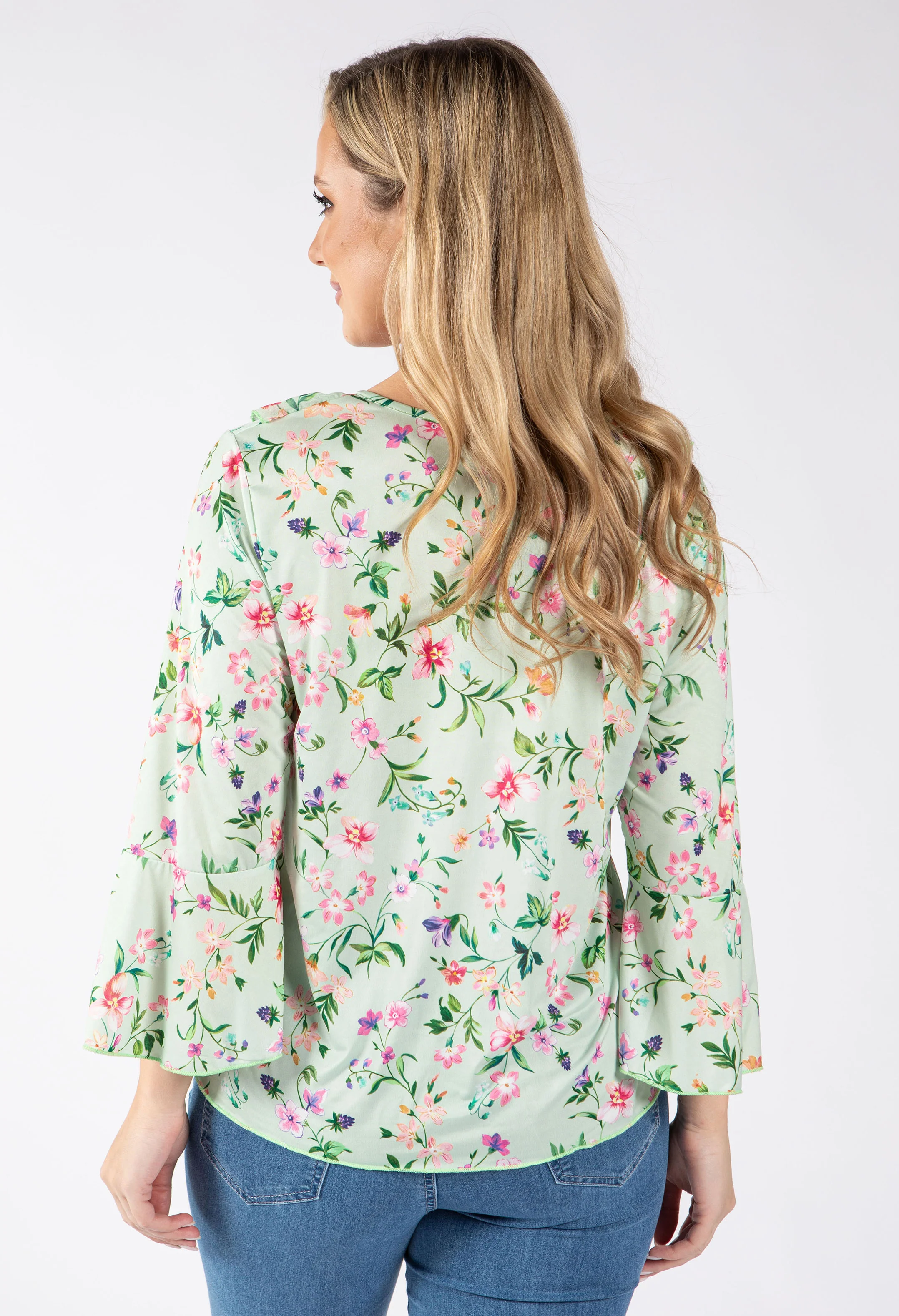 Chitel Ruffle V-Neck Blouse - Image 5