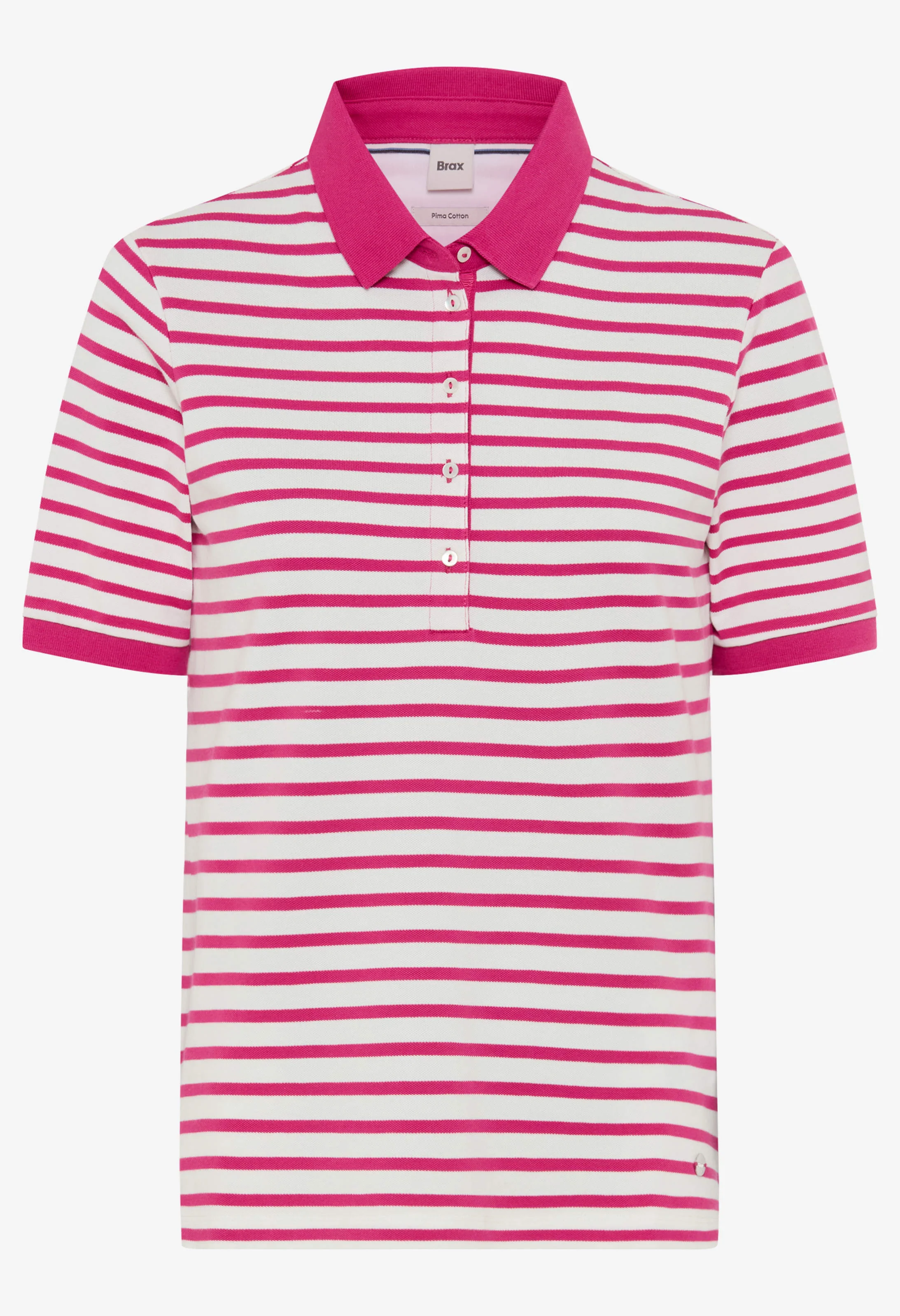 Cleo Striped Polo Shirt - Image 2