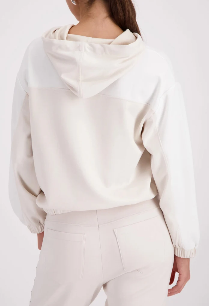 Colour Block Design Hoodie - Image 3