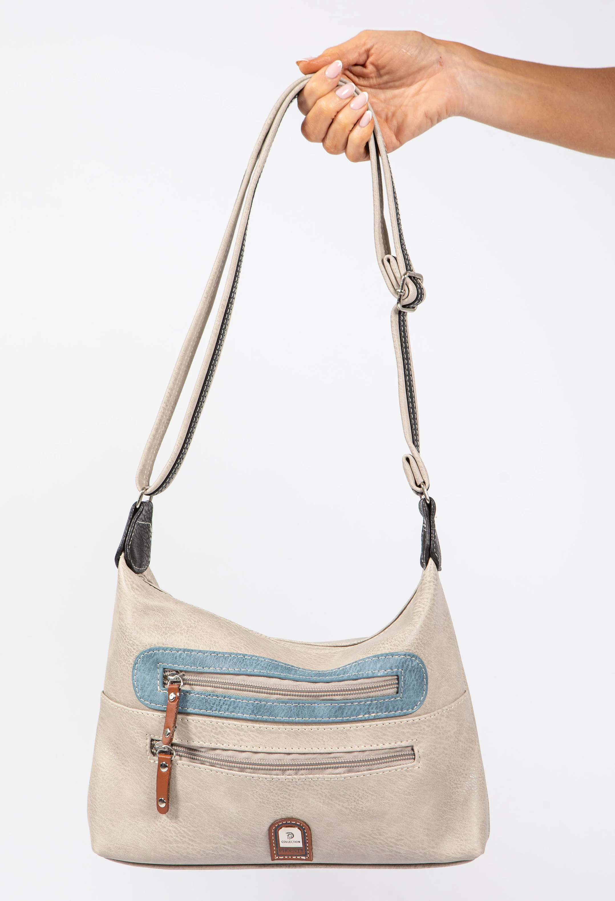 Compact Zip Pocket Crossbody Bag - Image 3