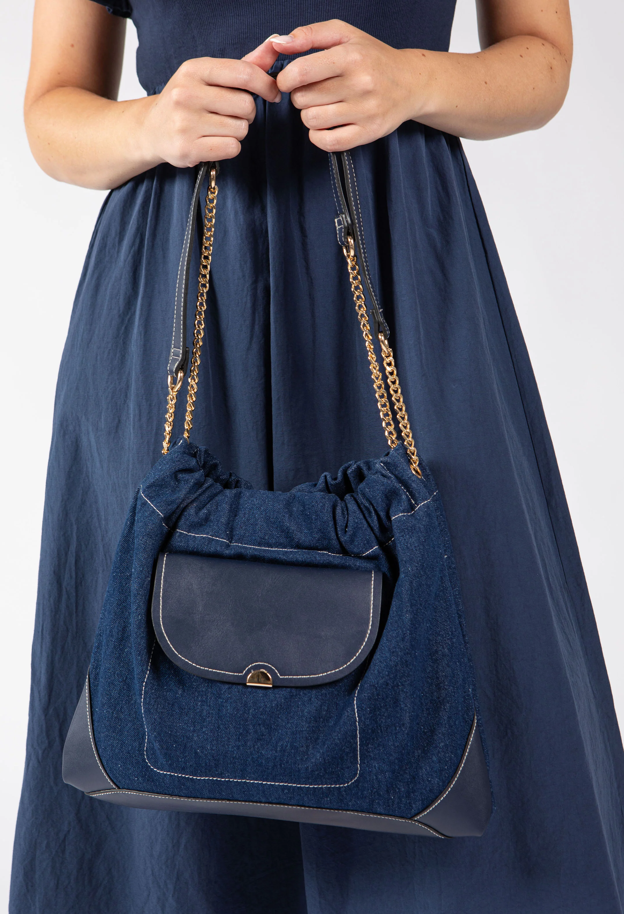 Contrast Crossbody Bag - Image 5