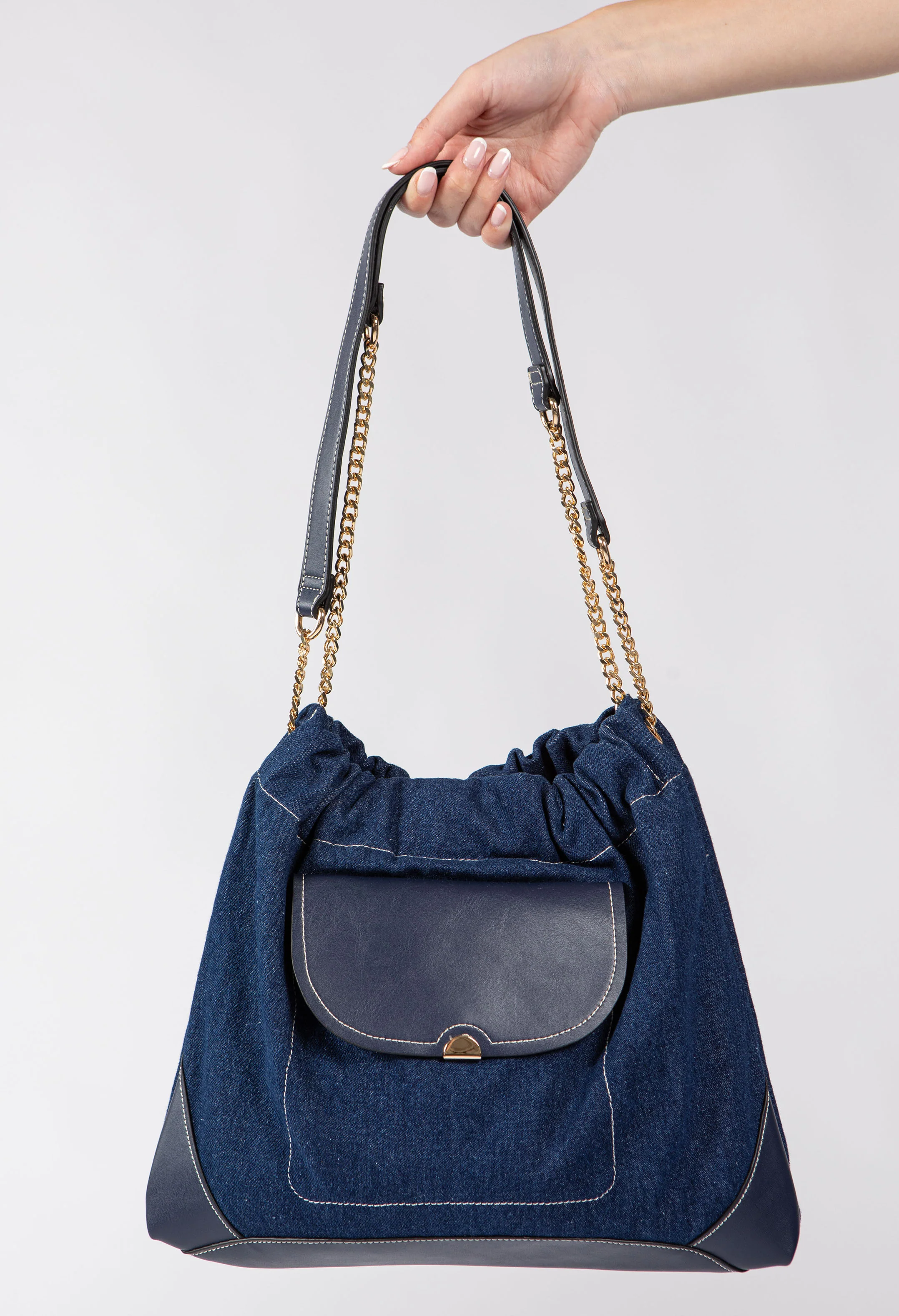 Contrast Crossbody Bag - Image 6