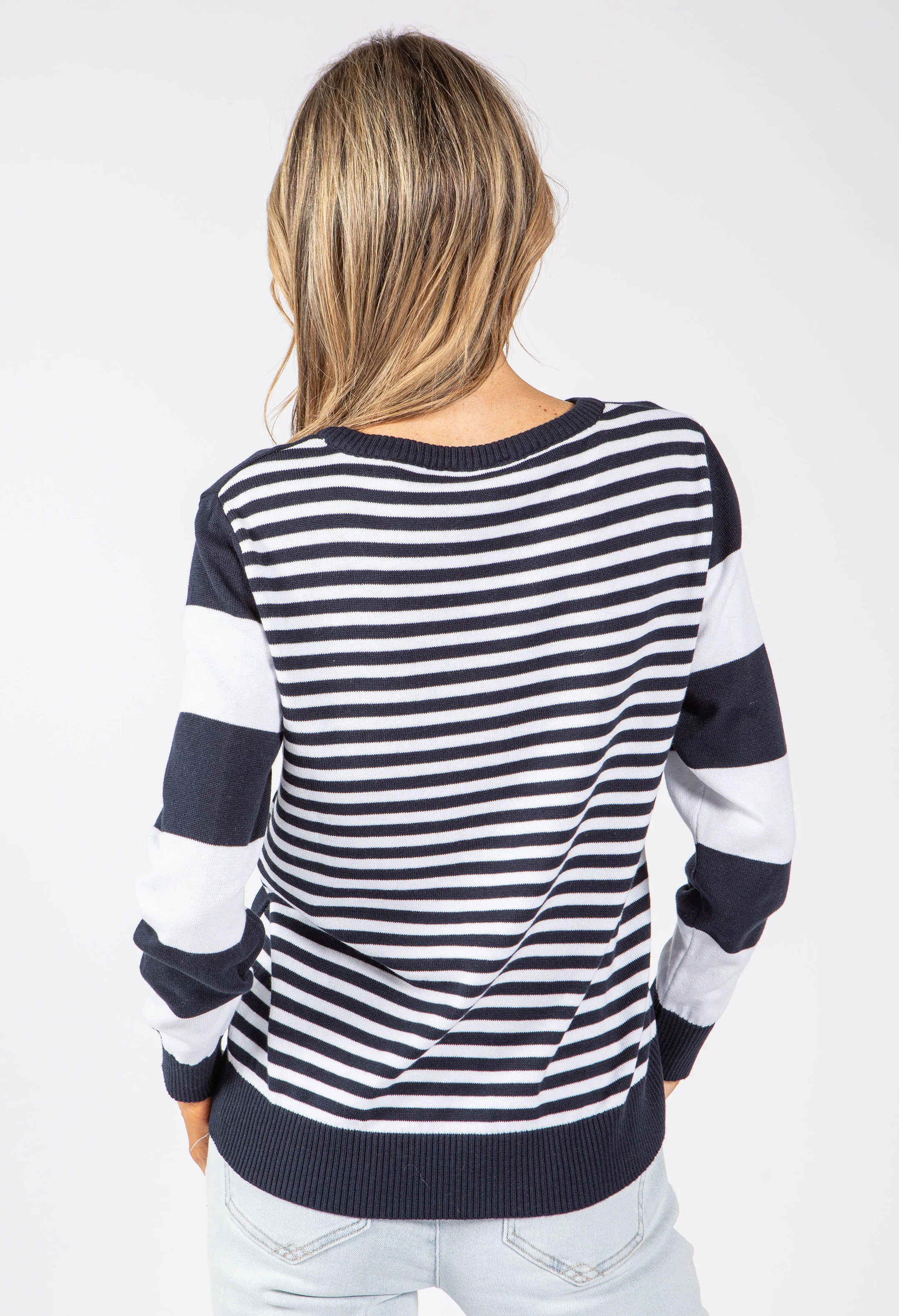 Corsica Striped Knit Jumper - Image 4