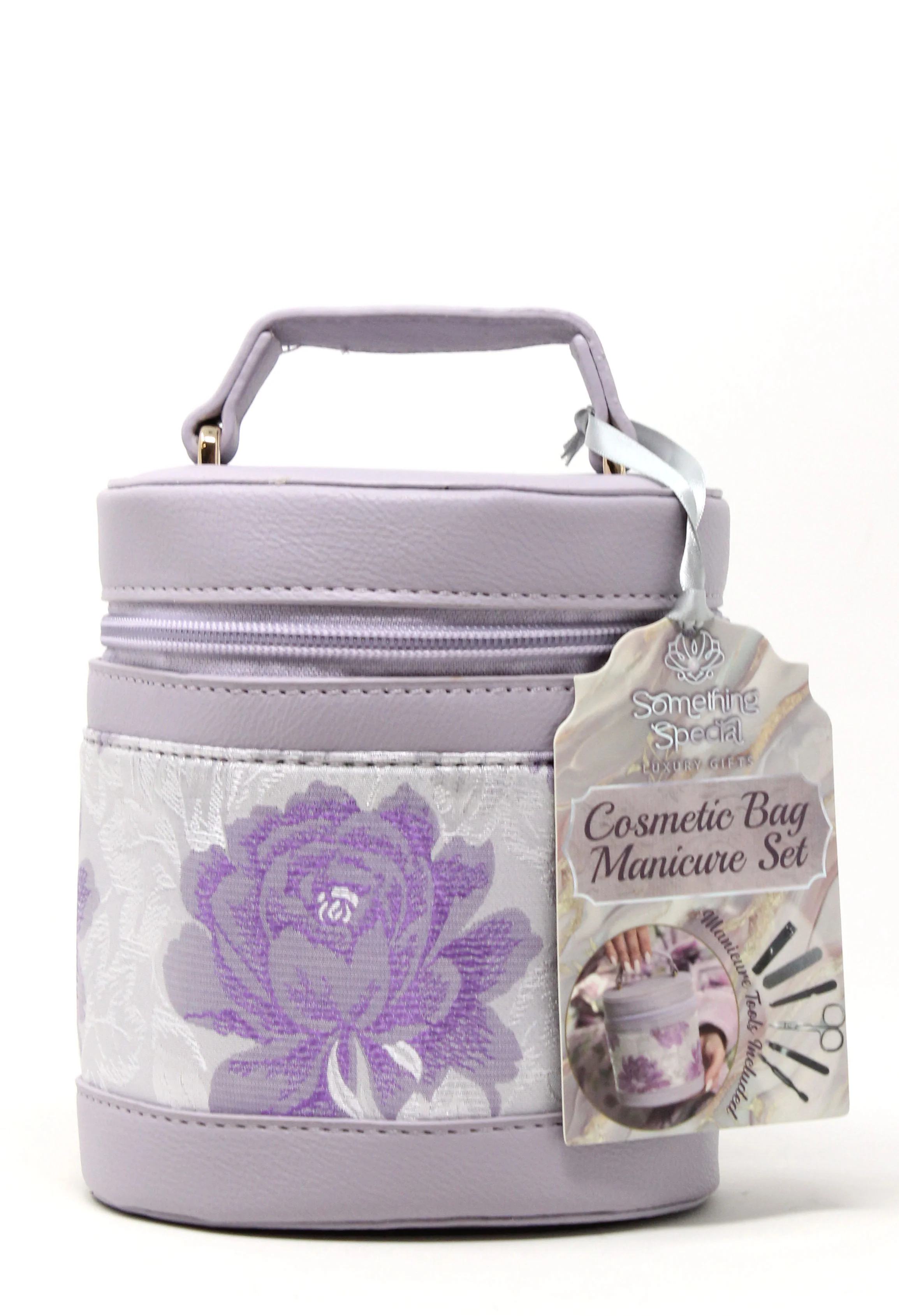 Cosmetic Bag with Manicure Set - Image 3