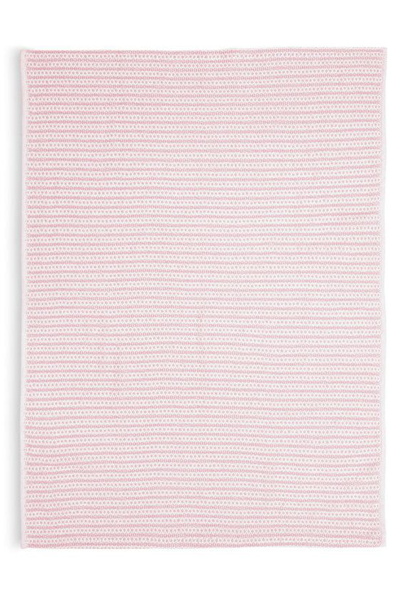COTTON KNITTED BABY BLANKET | PINK - Image 3