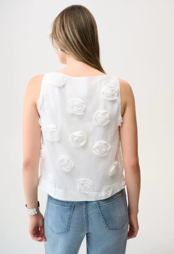 Crew Neck Sleeveless Top - Image 4