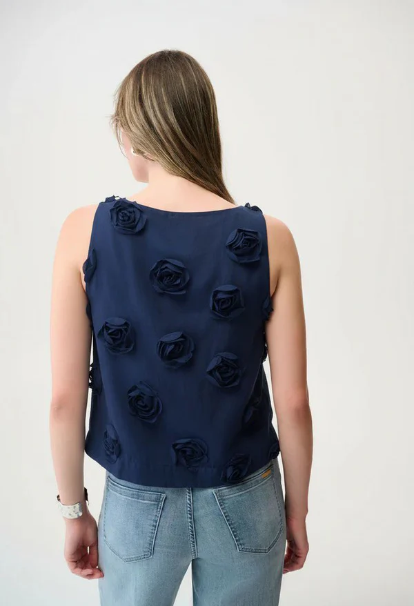 Crew Neck Sleeveless Top - Image 7