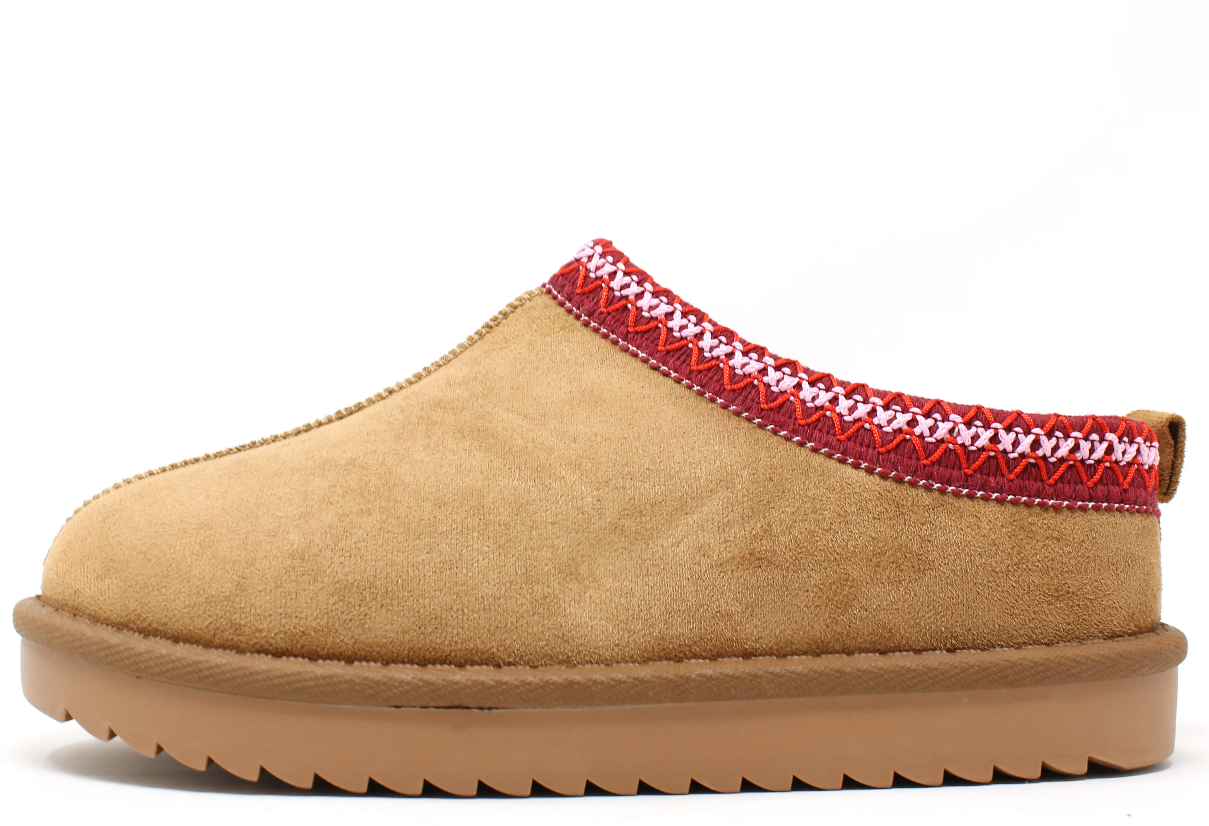 Crimson Embroidered Slip-On Boot - Image 4
