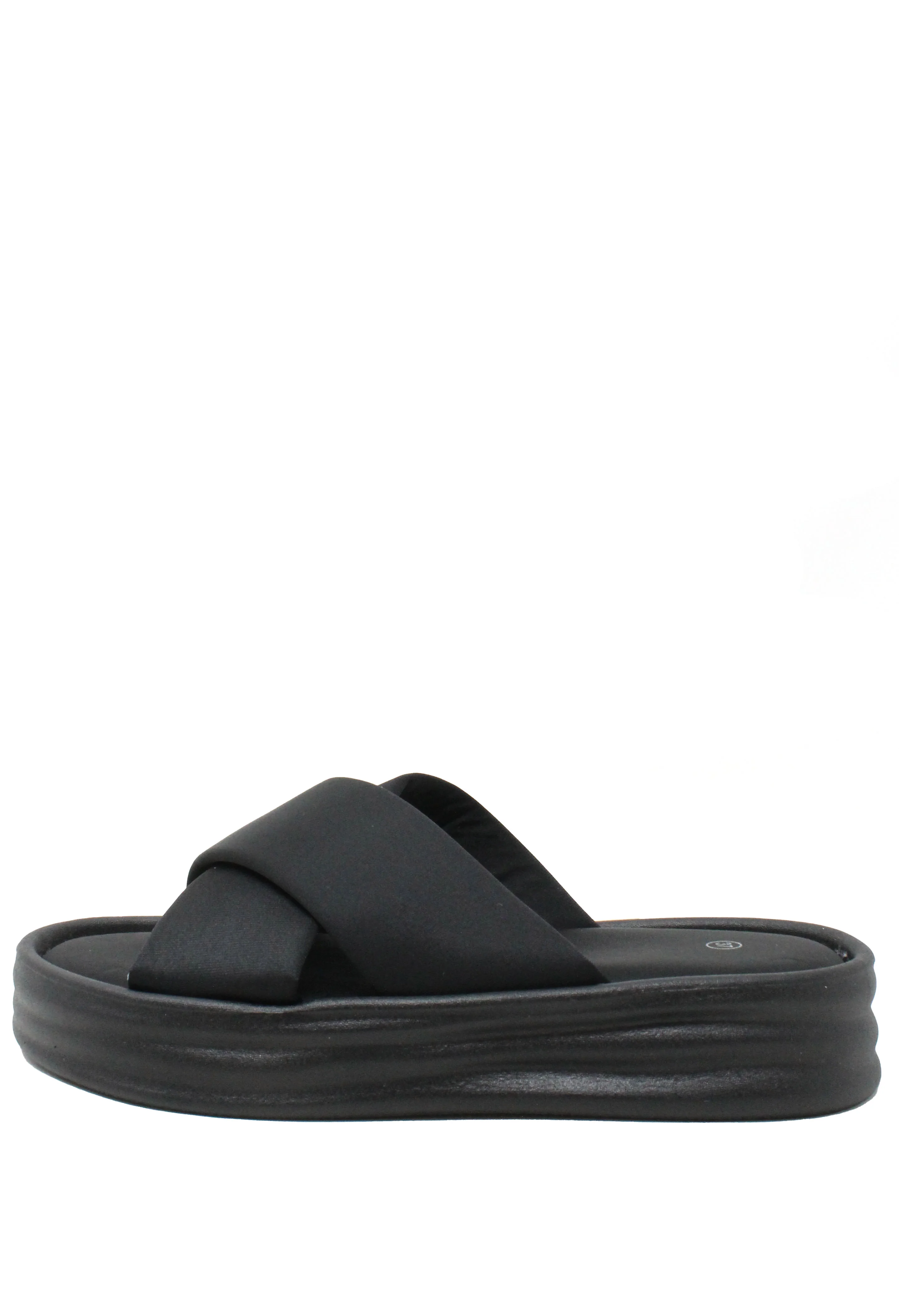 Cross Strap Platform Slide - Image 2