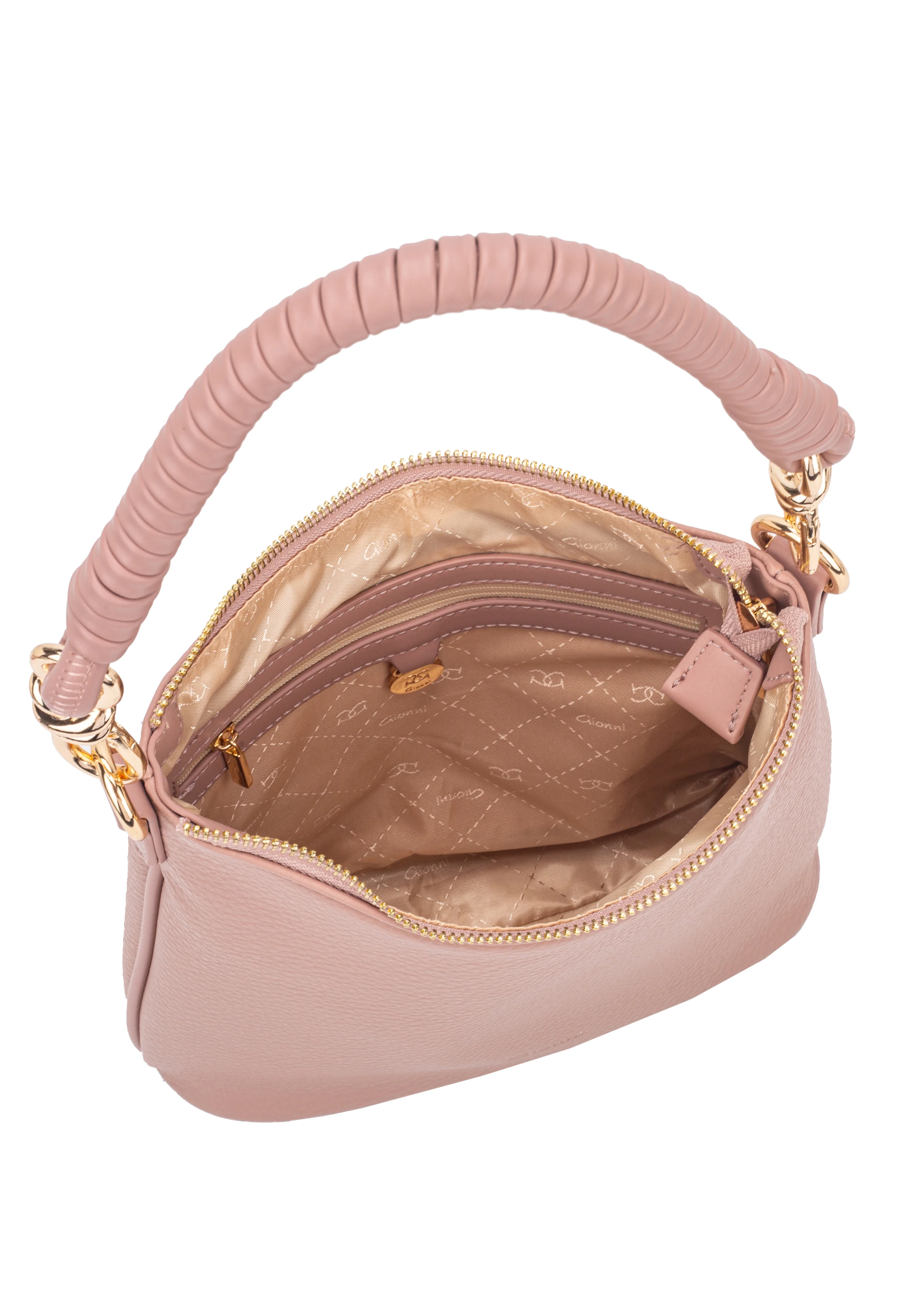 Crossbody Bag with Twist Handle - Image 4