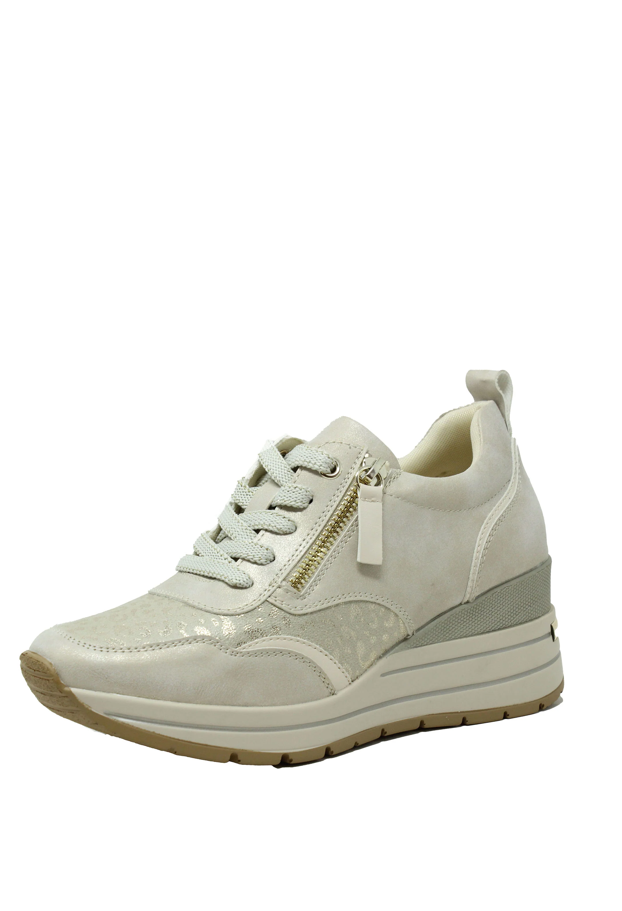 Dara Leopard Wedge Trainer - Image 3