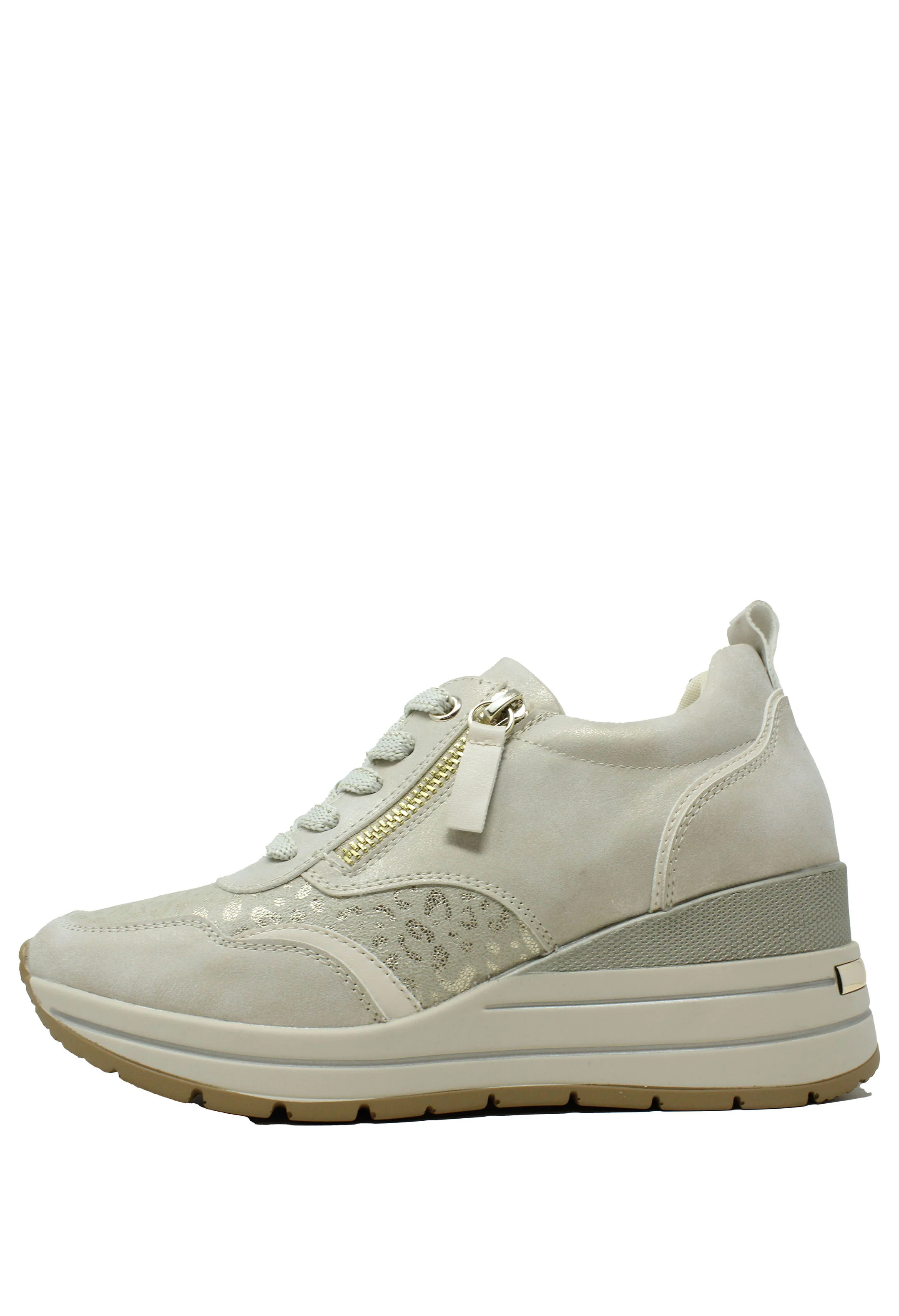 Dara Leopard Wedge Trainer - Image 5