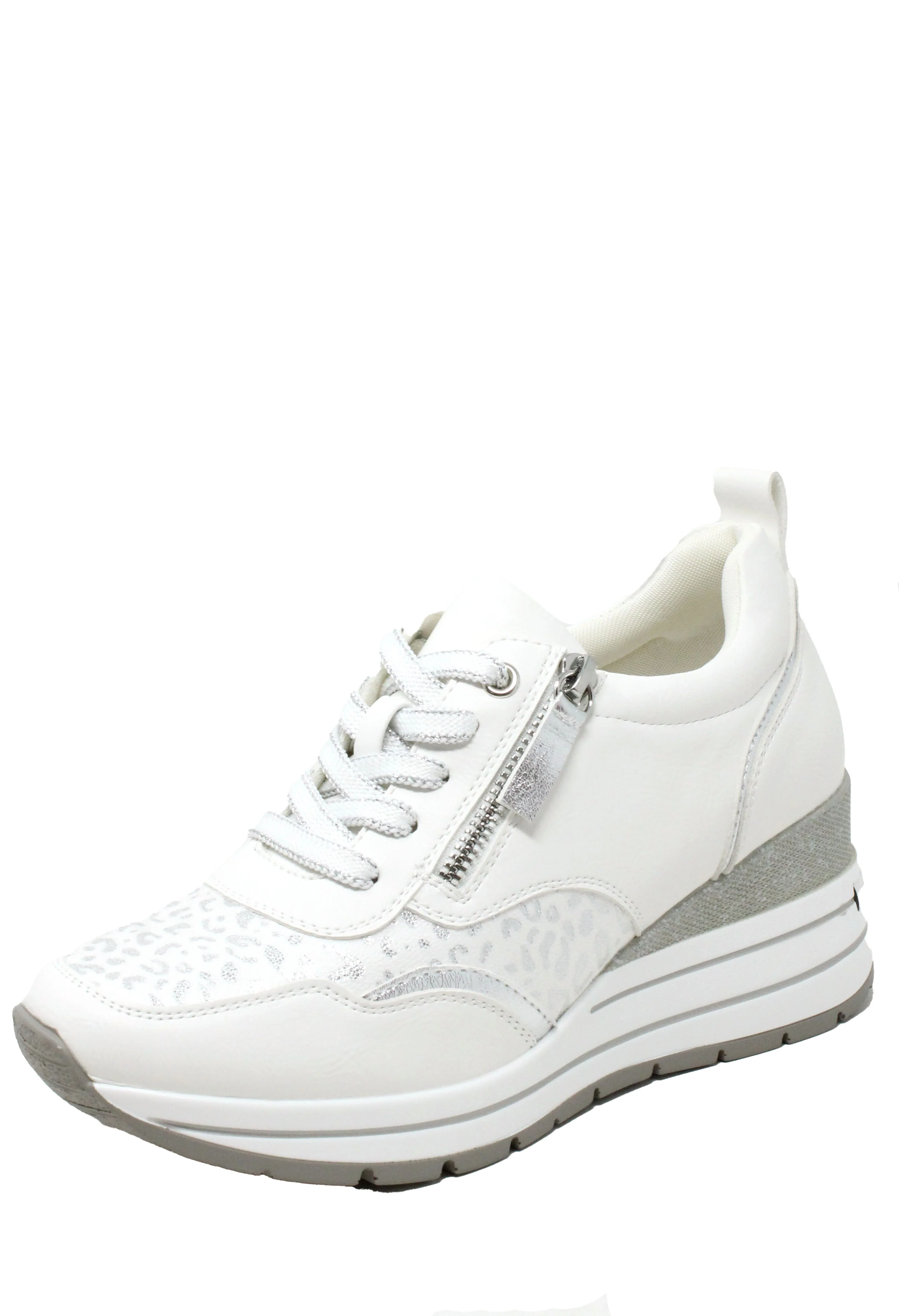 Dara Leopard Wedge Trainer - Image 8