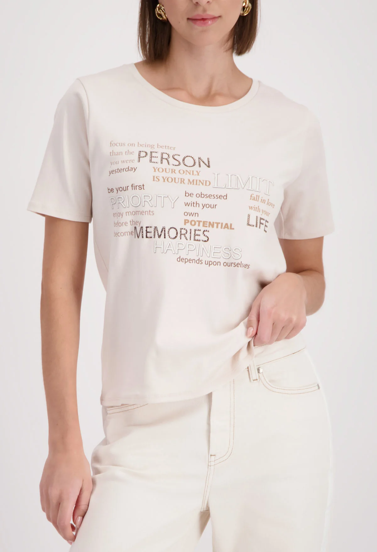Diamante Detail T-Shirt