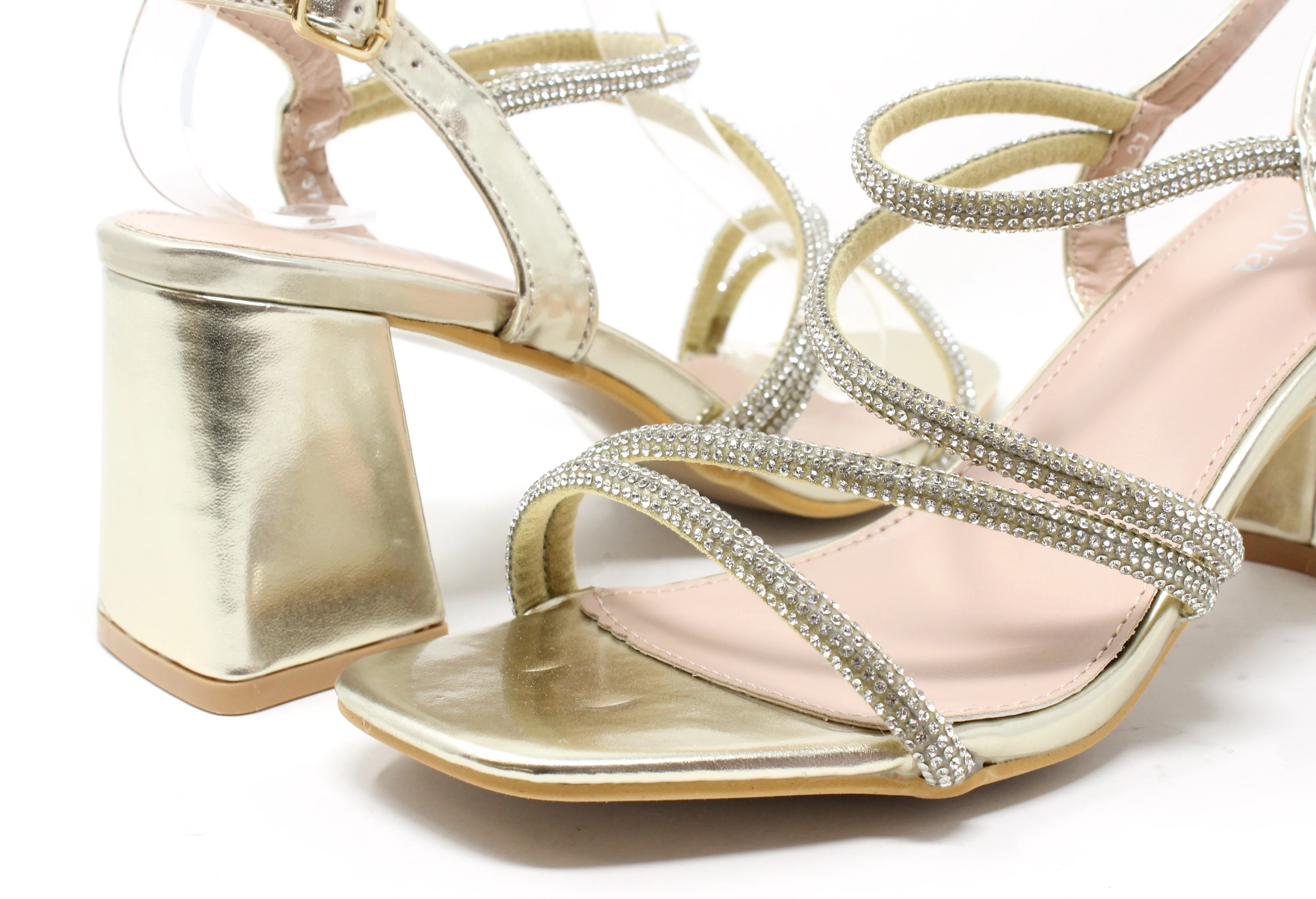 Diamante Rope Heels - Image 8