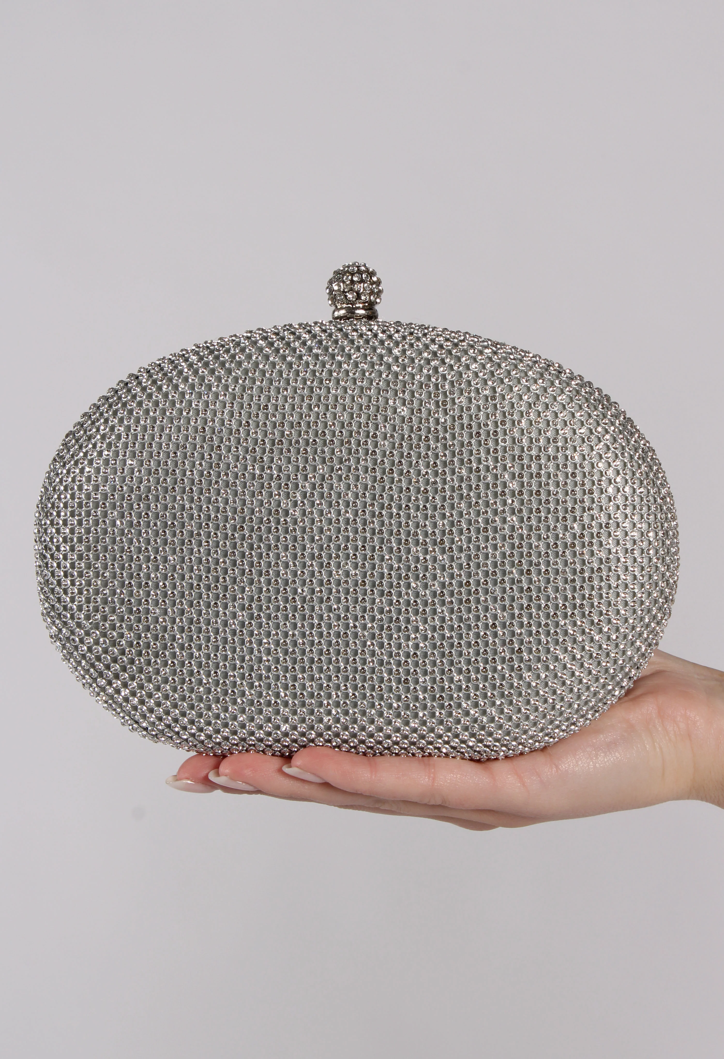 Diamante Round Clutch Bag - Image 3